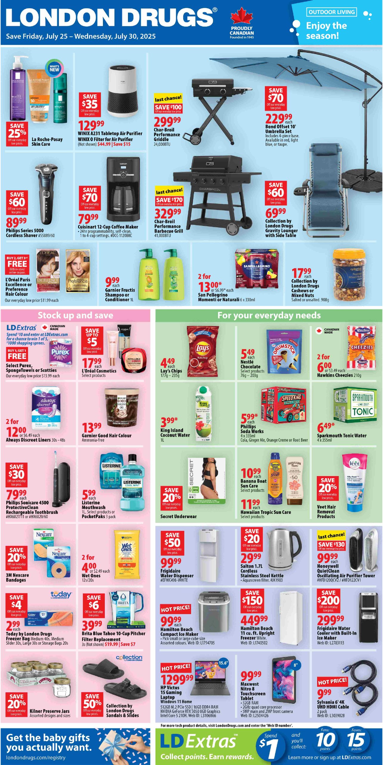 london-drugs - London Drugs flyer valid from 07-25 - 07-30