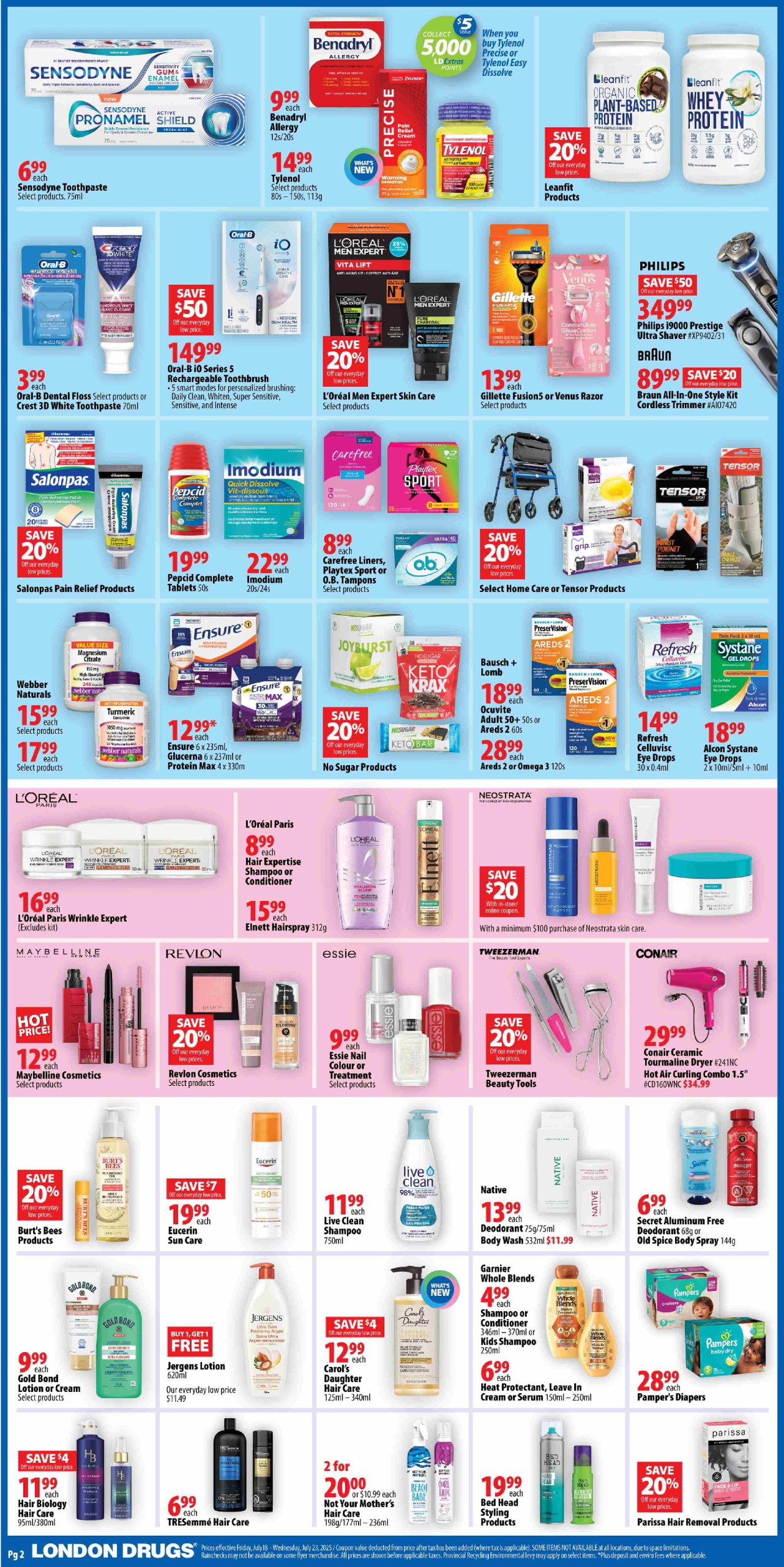 london-drugs - London Drugs flyer valid from 07-18 - 07-23 - page: 2