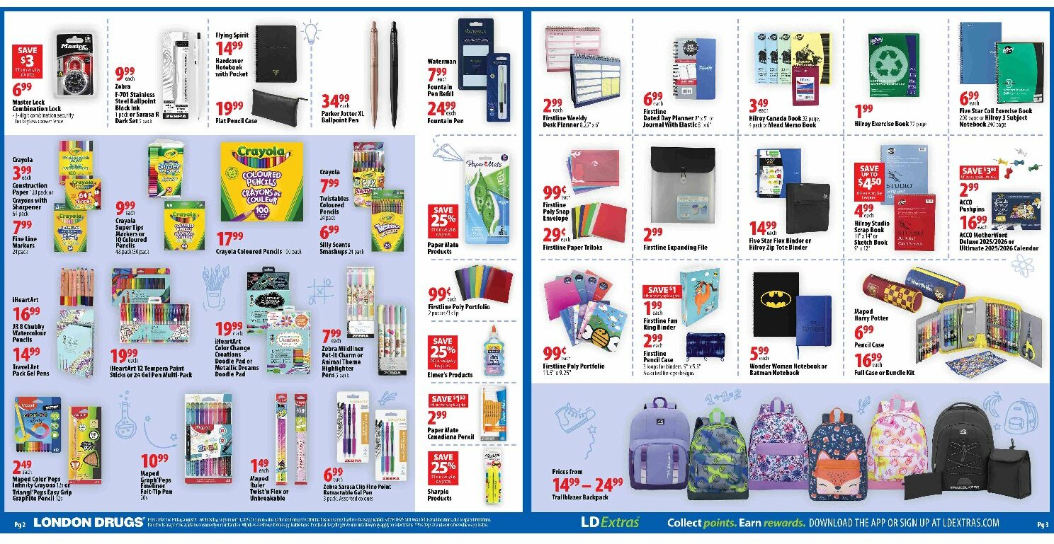 london-drugs - London Drugs - Back to School flyer valid from 08-08 - 09-10 - page: 2