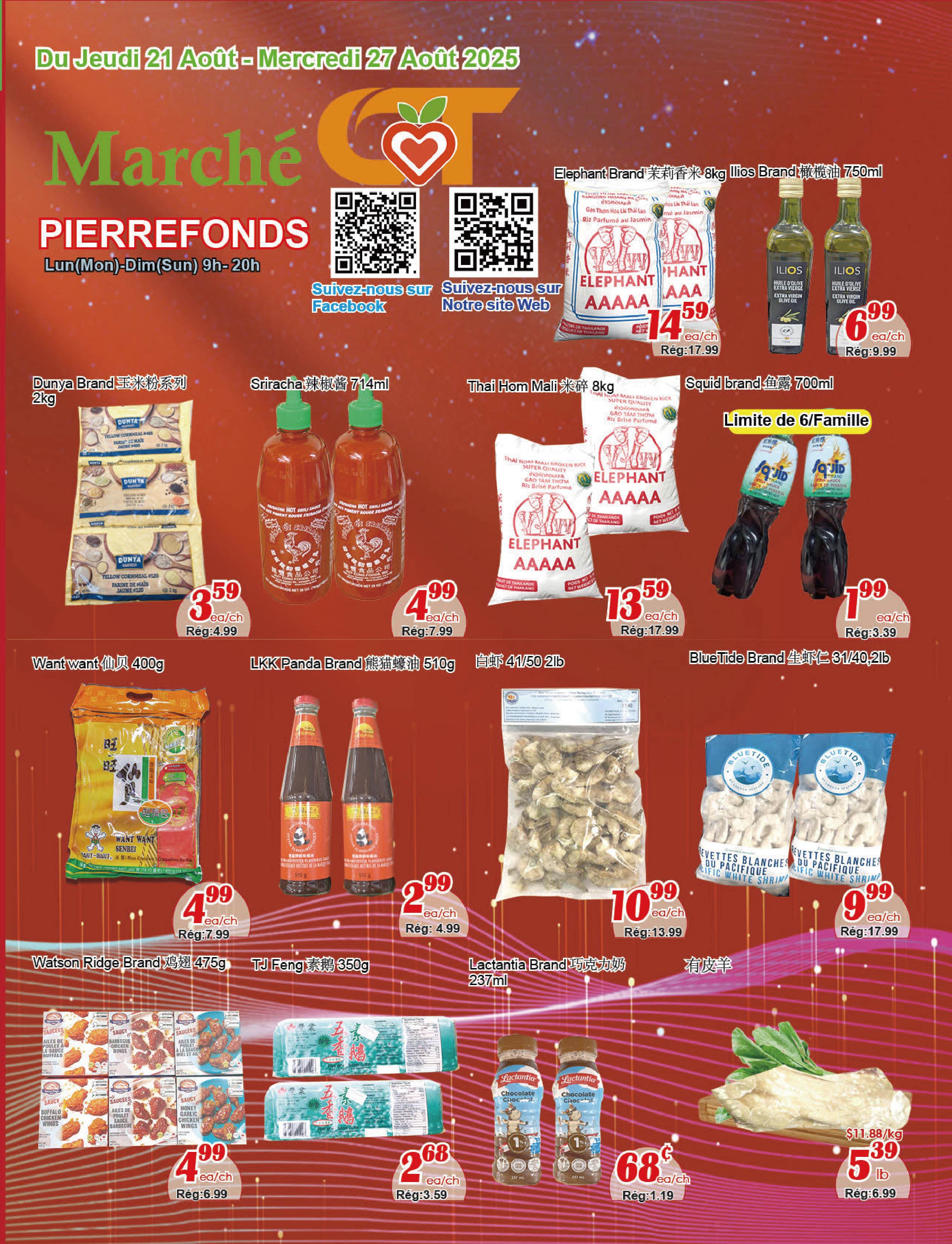 marche-c-t - Marché C&T - Pierrefonds-Roxboro flyer valid from 08-21 - 08-27