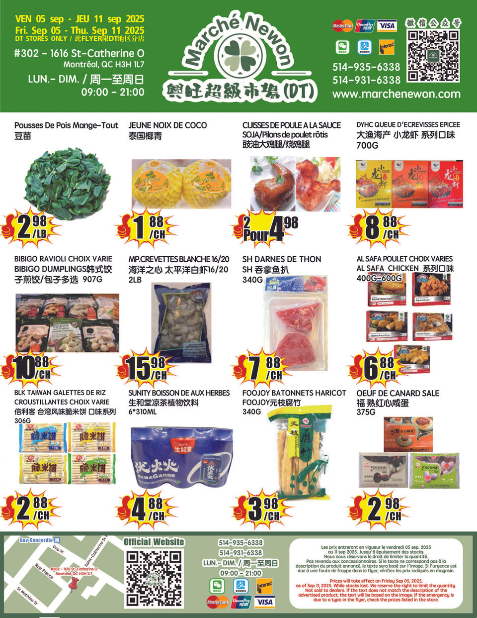 marche-newon - Marché Newon - DT flyer valid from 09-05 - 09-11