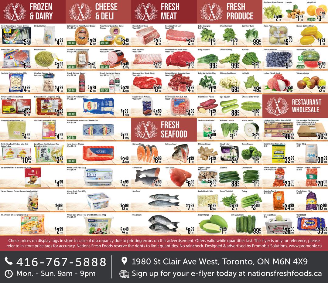 nations-fresh-foods - Nations Fresh Foods flyer valid from 08-01 - 08-07