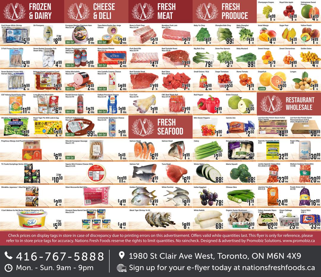 nations-fresh-foods - Nations Fresh Foods flyer valid from 09-05 - 09-11 - page: 1