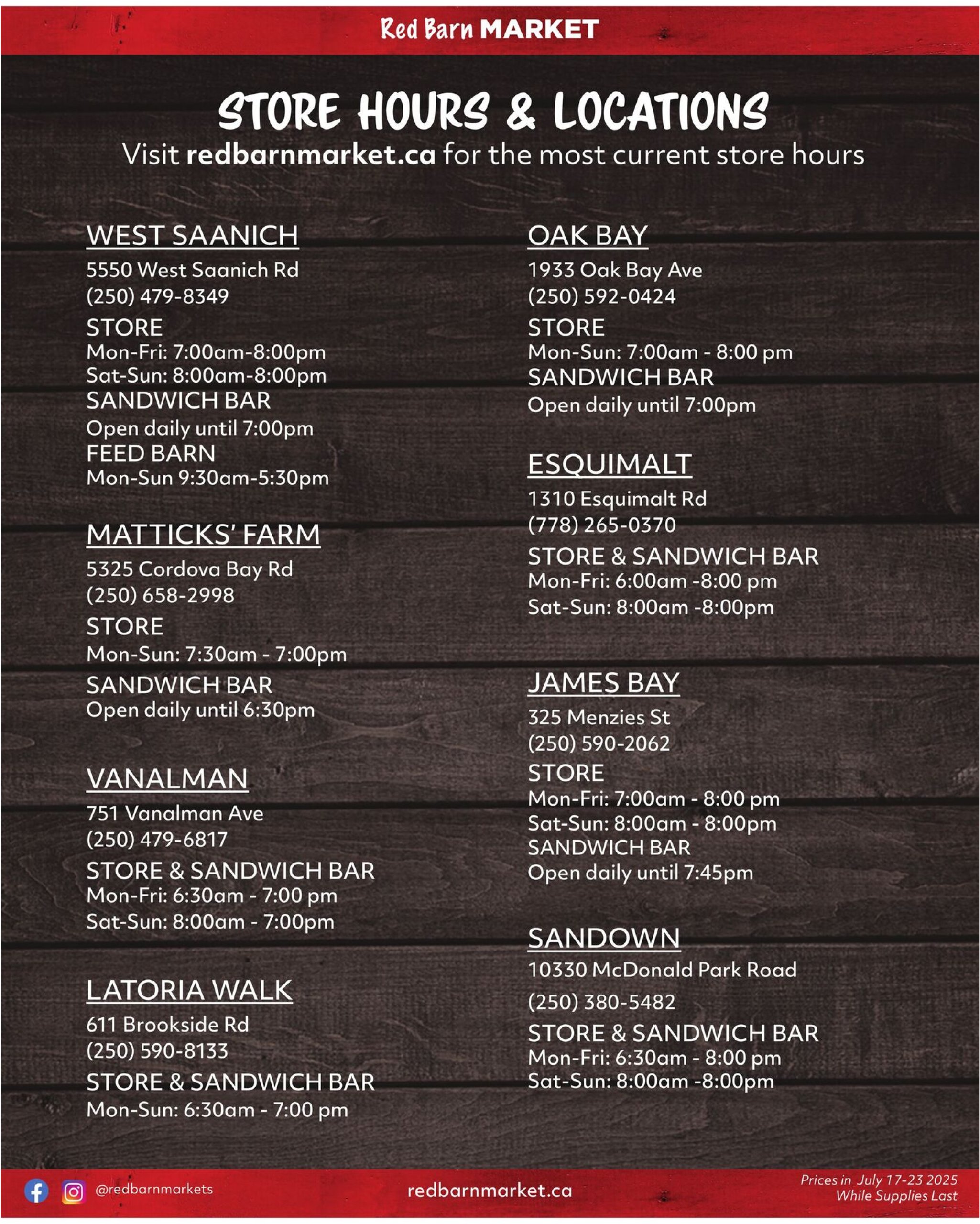 red-barn-market - Red Barn Market flyer valid from 07-17 - 07-23 - page: 8