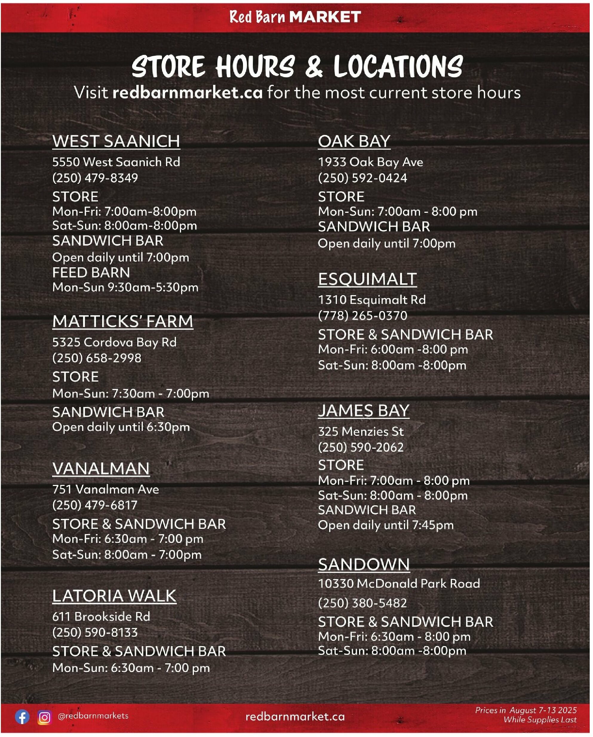 red-barn-market - Red Barn Market flyer valid from 08-07 - 08-13 - page: 8