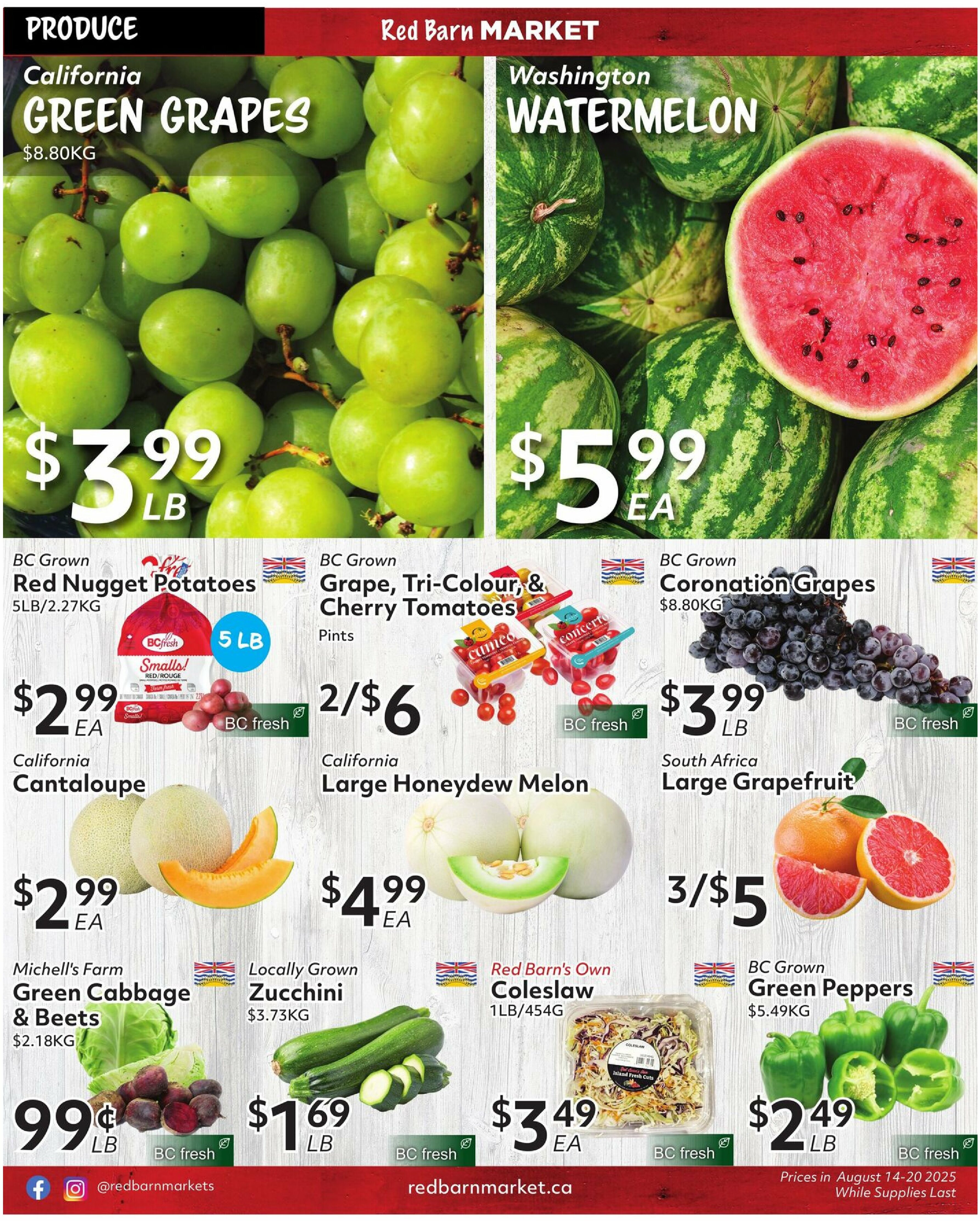 red-barn-market - Red Barn Market flyer valid from 08-14 - 08-20 - page: 7