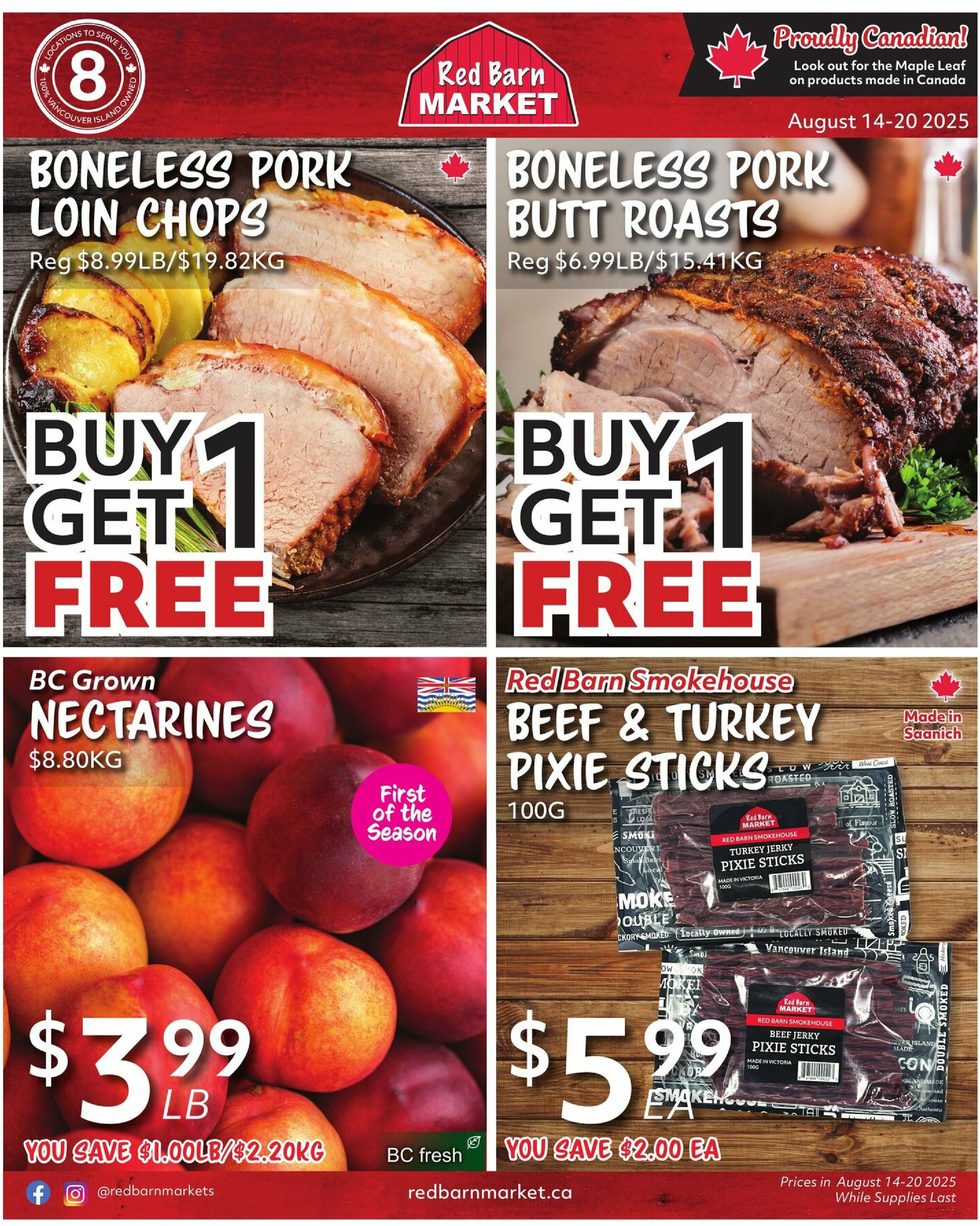 red-barn-market - Red Barn Market flyer valid from 08-14 - 08-20