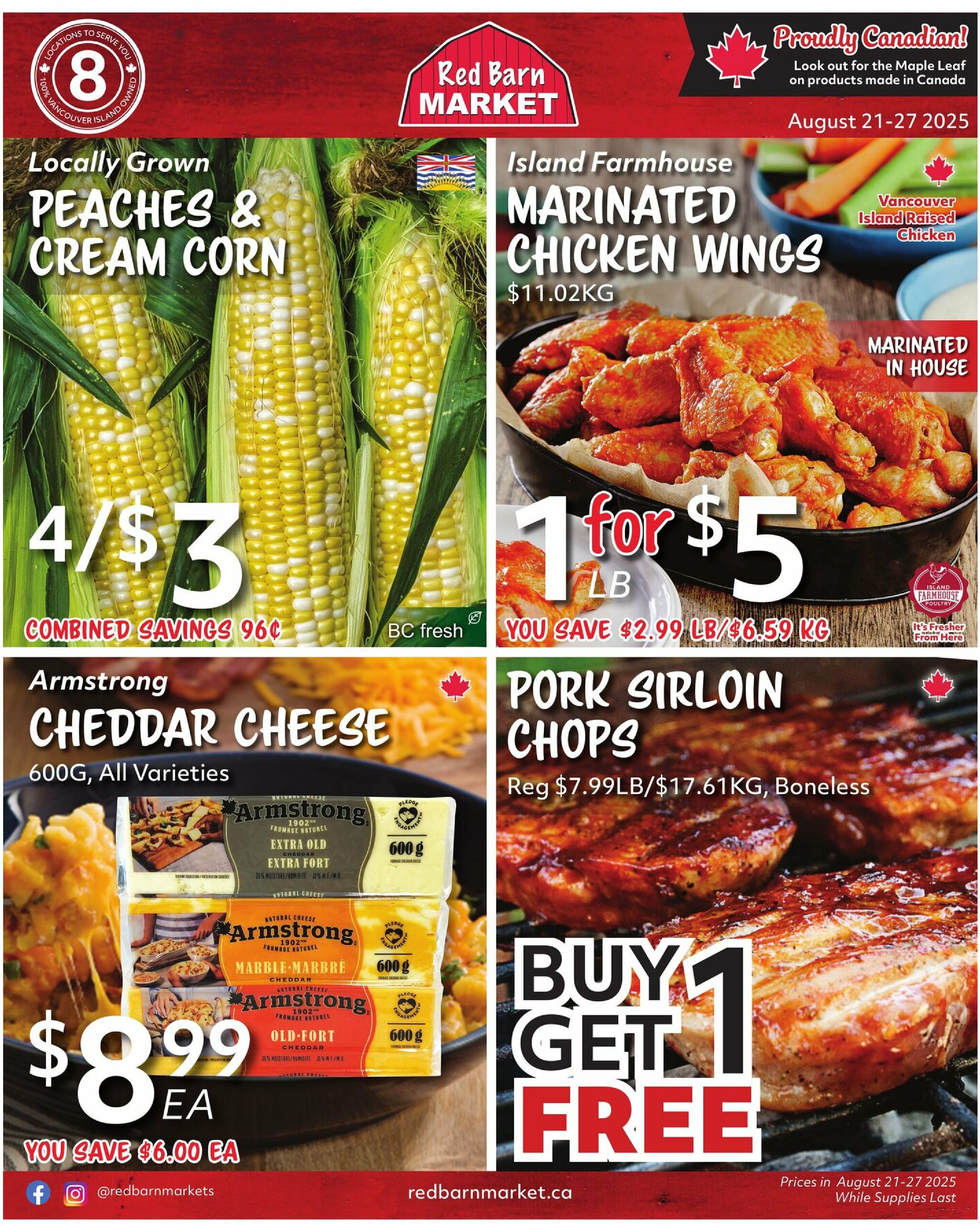 red-barn-market - Red Barn Market flyer valid from 08-21 - 08-27