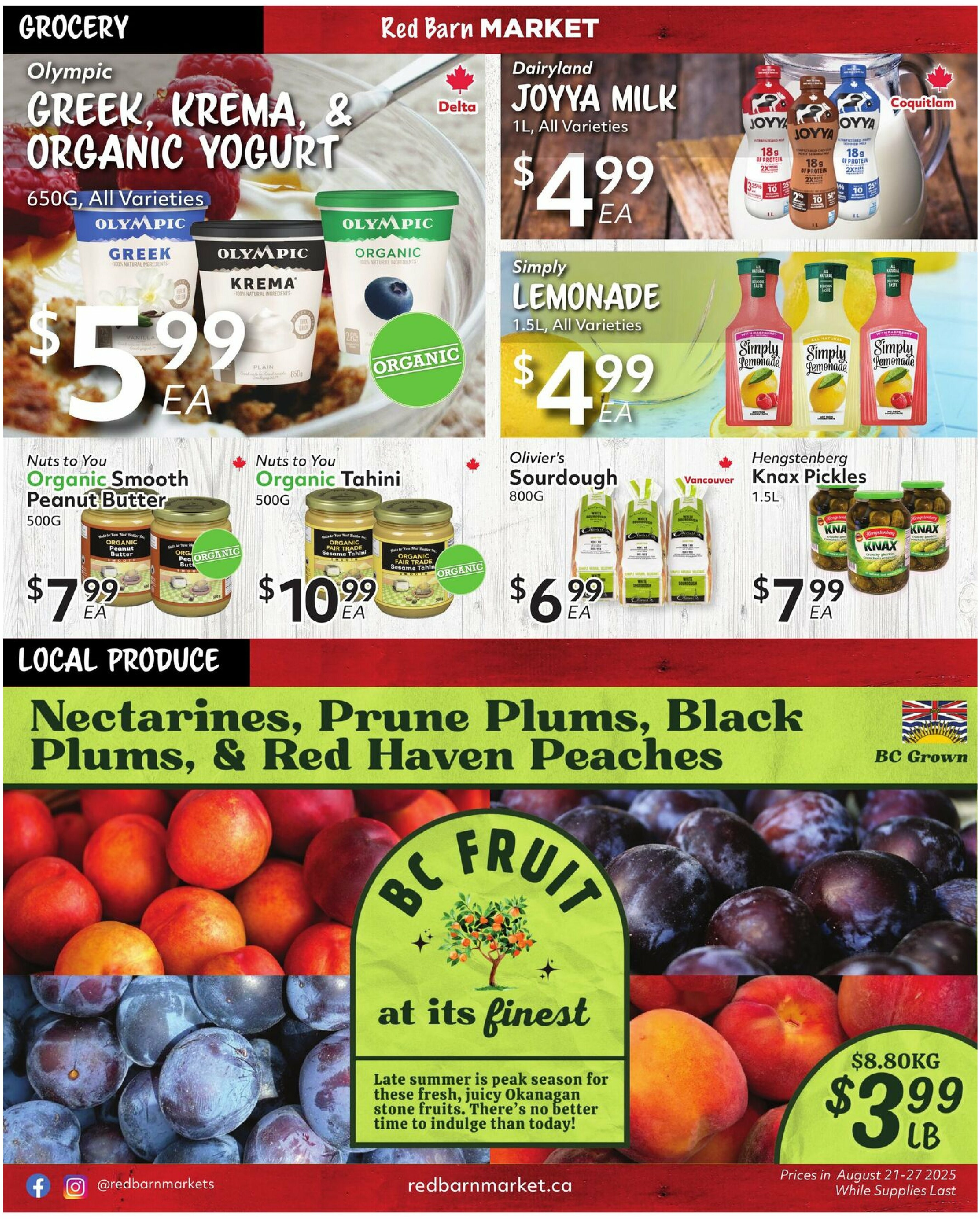 red-barn-market - Red Barn Market flyer valid from 08-21 - 08-27 - page: 6