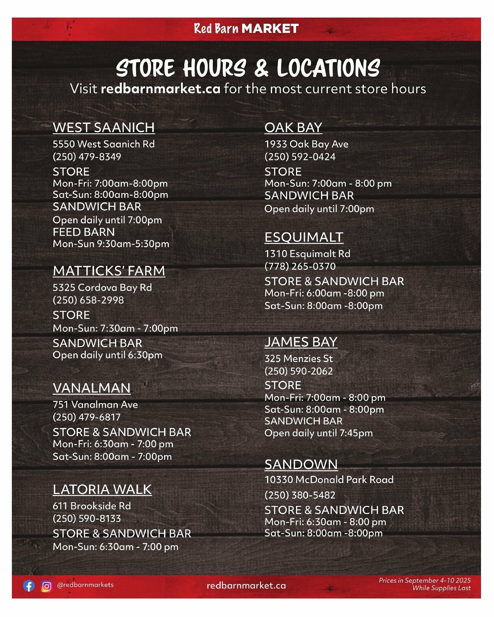 red-barn-market - Red Barn Market flyer valid from 09-04 - 09-10 - page: 8