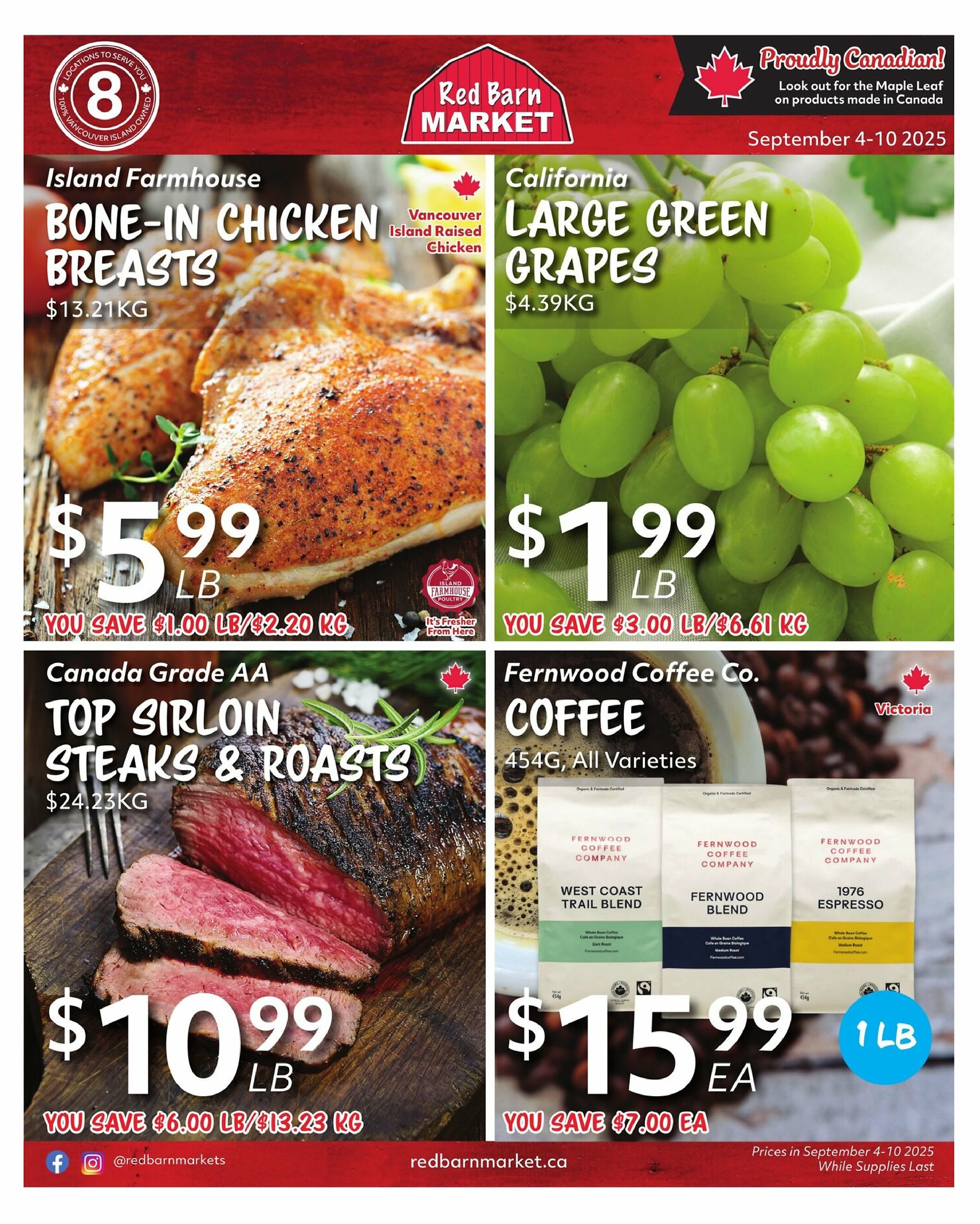 red-barn-market - Red Barn Market flyer valid from 09-04 - 09-10