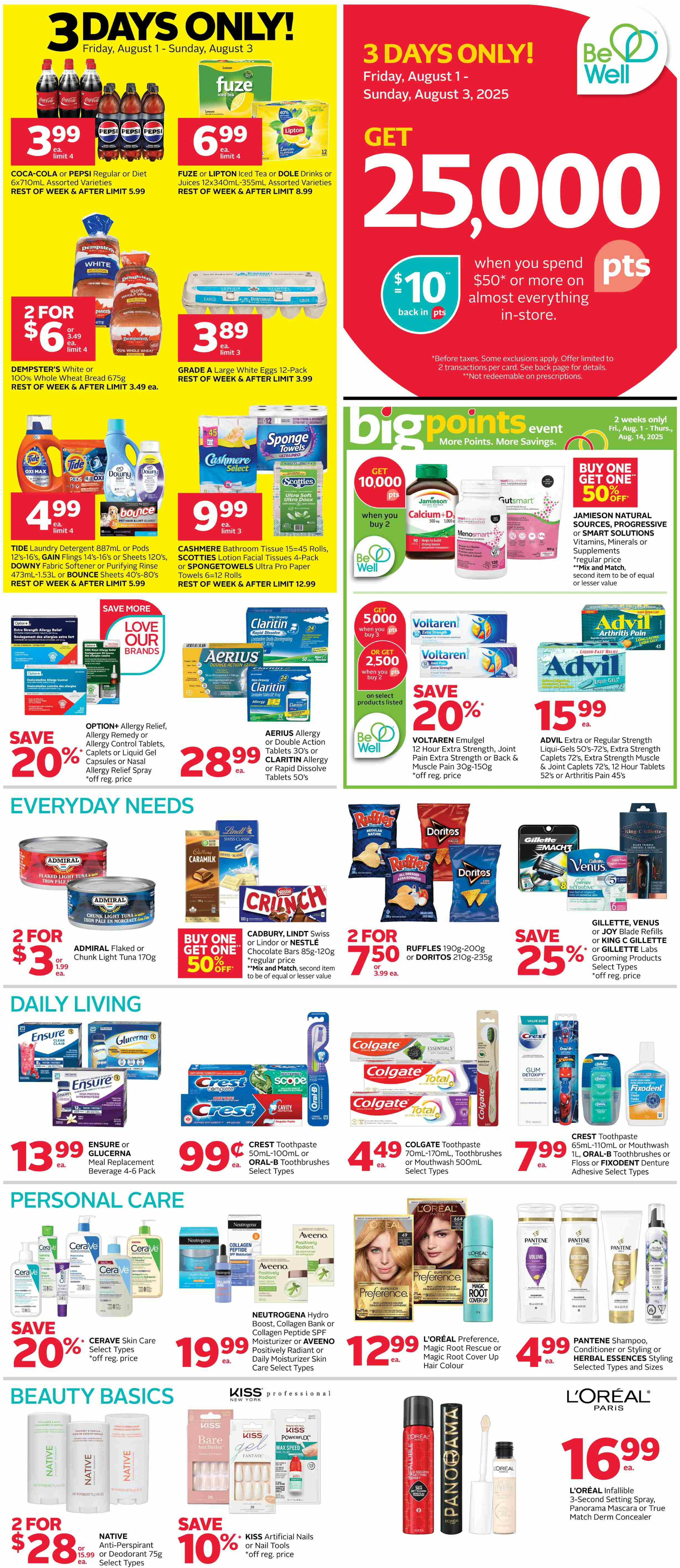 rexall - Rexall flyer valid from 08-01 - 08-14