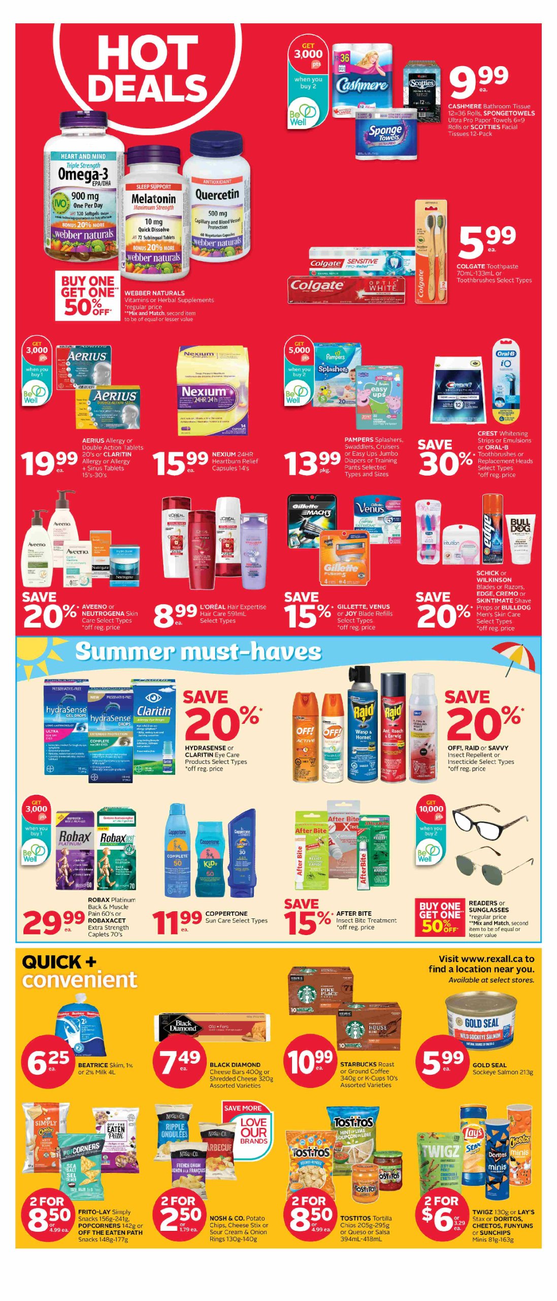 rexall - Rexall flyer valid from 07-25 - 07-31 - page: 3