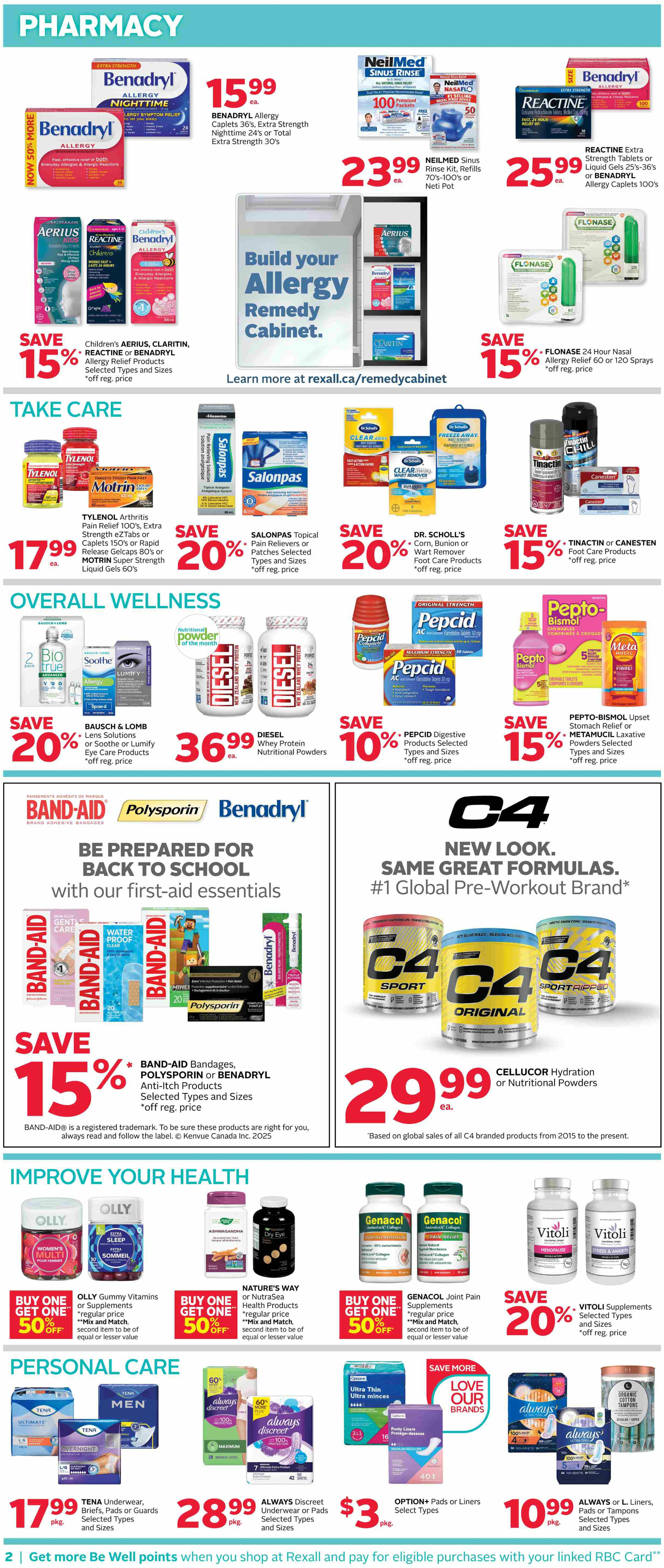 rexall - Rexall flyer valid from 08-08 - 08-14 - page: 5
