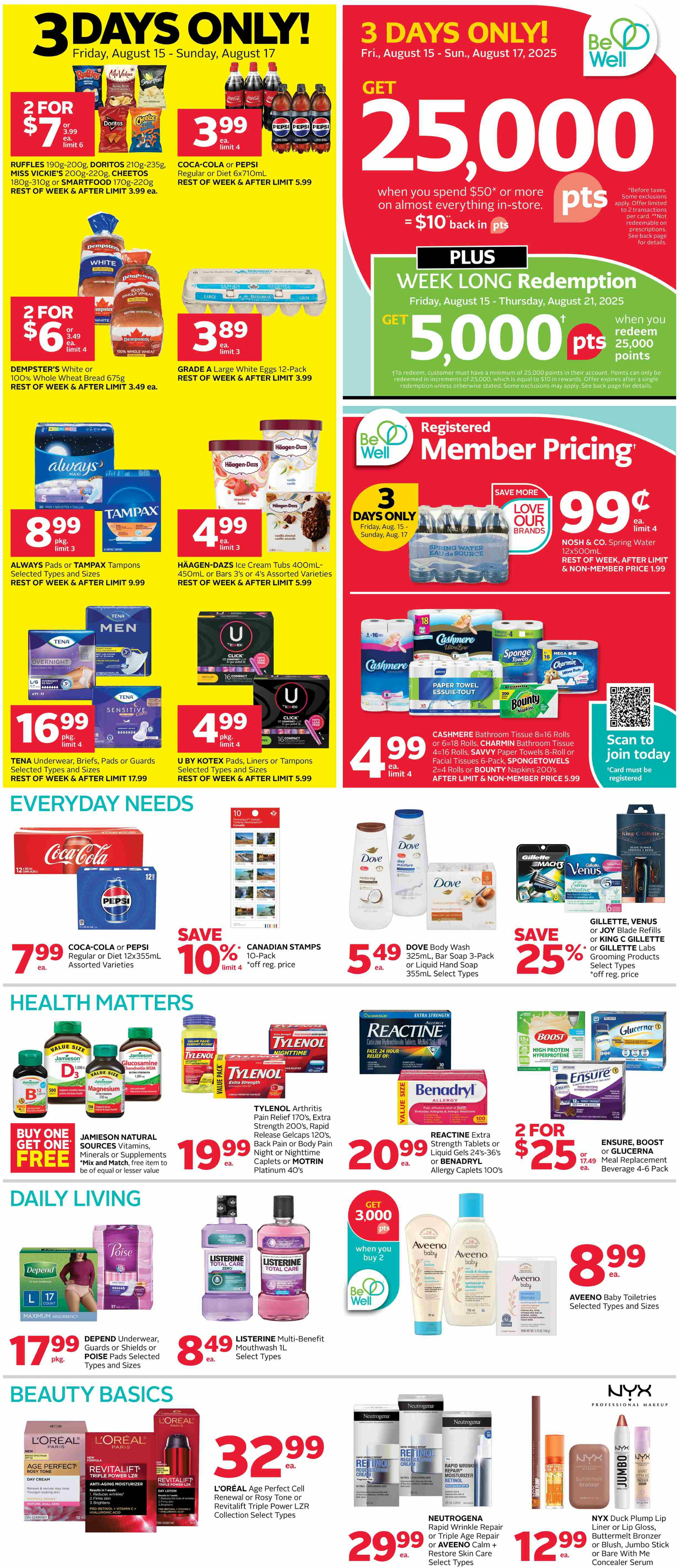 rexall - Rexall flyer valid from 08-15 - 08-21