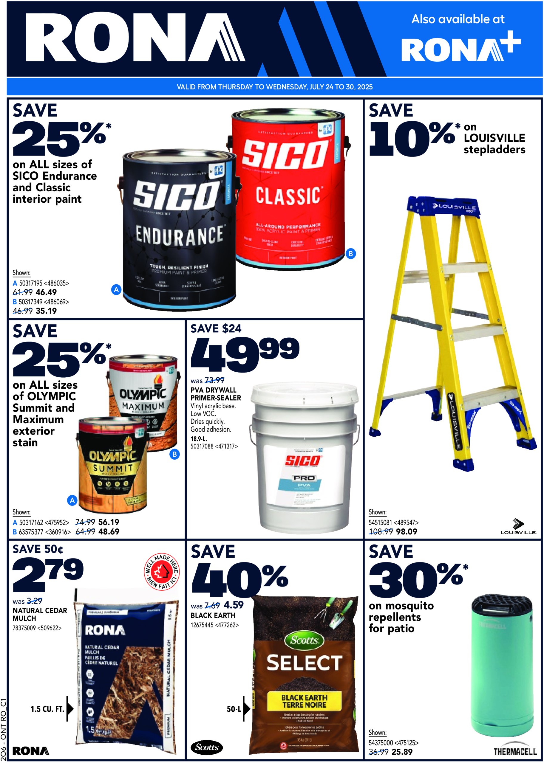 rona - Rona flyer valid from 07-24 - 07-30
