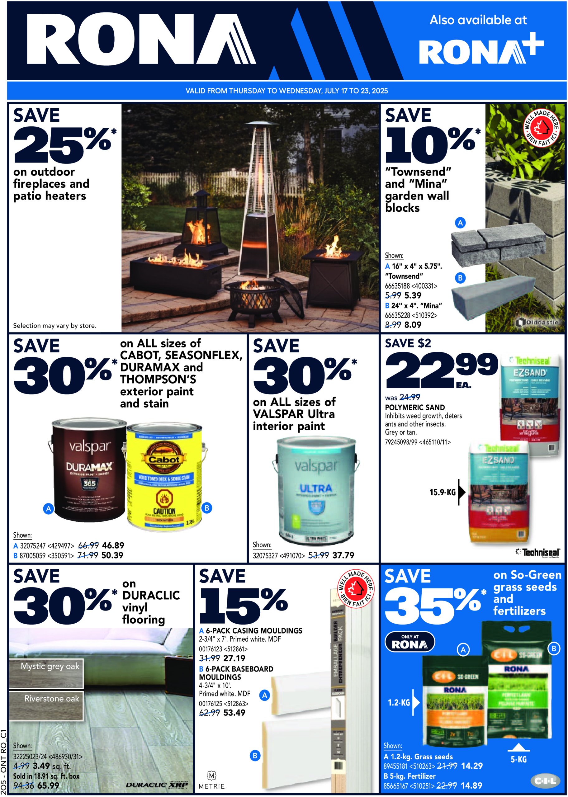 rona - Rona flyer valid from 07-17 - 07-23