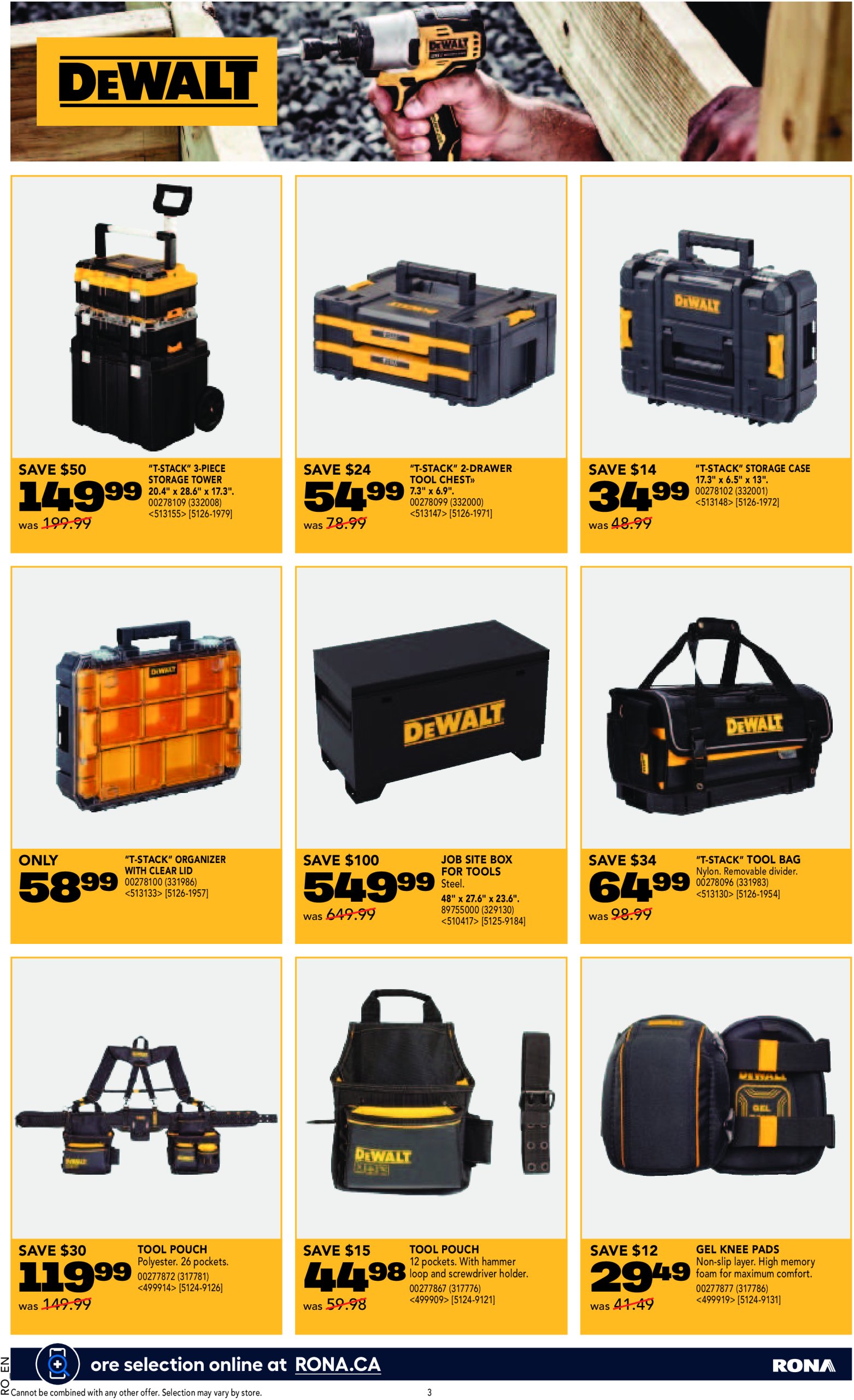 rona - Rona - Tools Catalogue flyer valid from 05-08 - 07-30 - page: 4