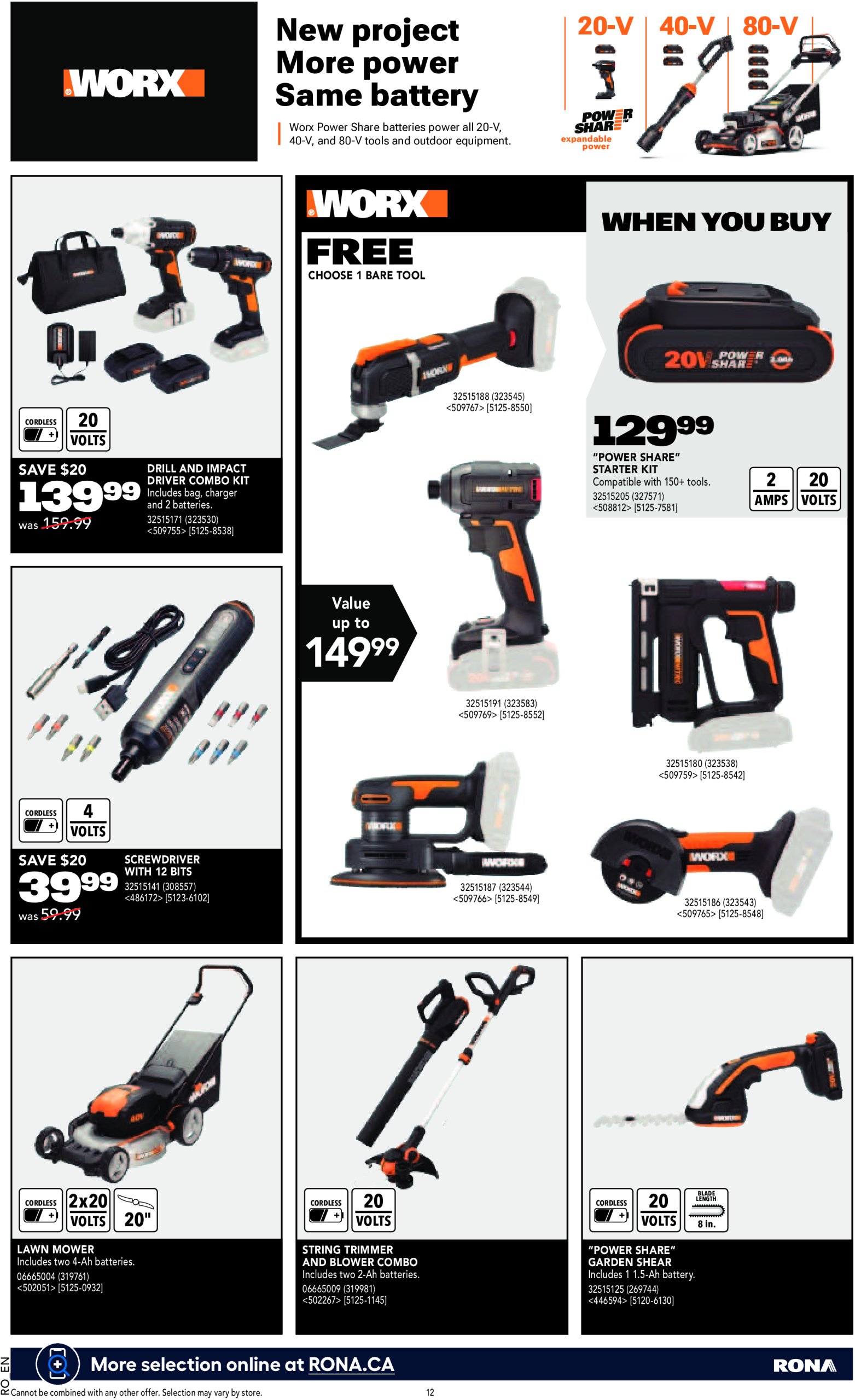 rona - Rona - Tools Catalogue flyer valid from 05-08 - 07-30 - page: 13