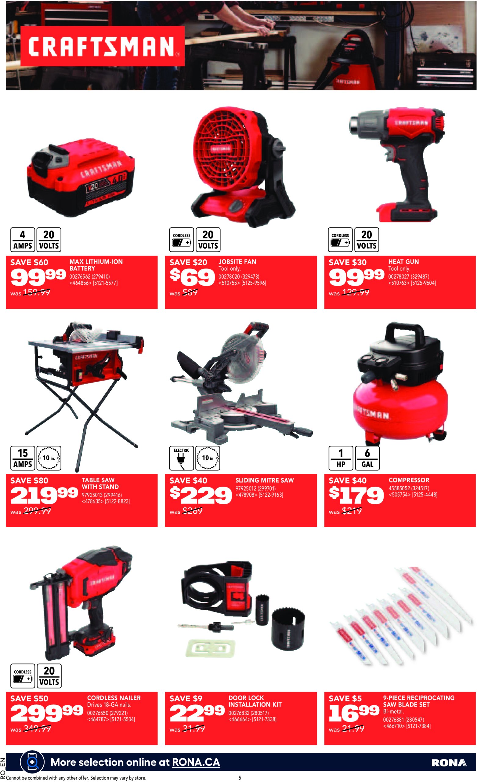 rona - Rona - Tools Catalogue flyer valid from 05-08 - 07-30 - page: 6
