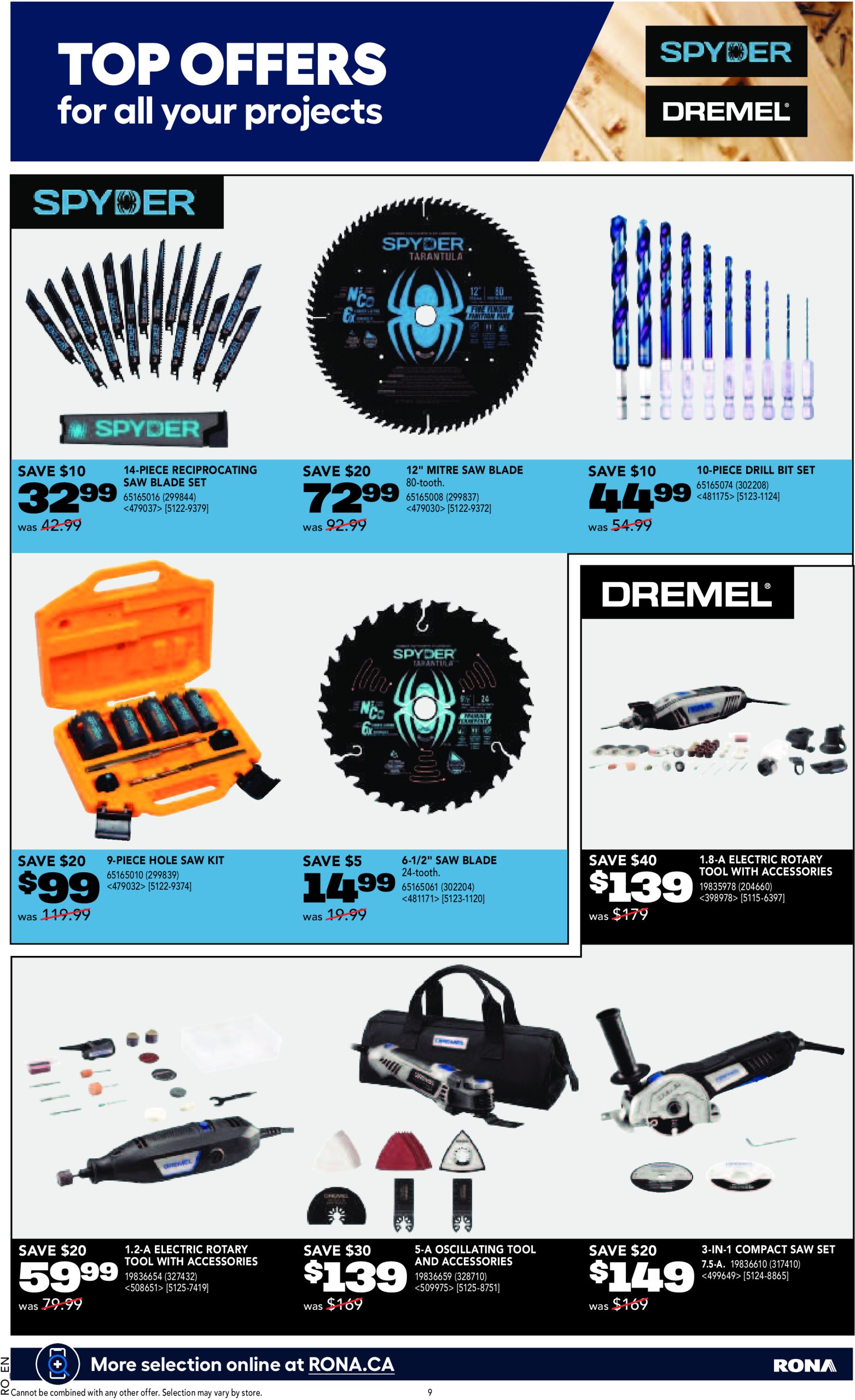 rona - Rona - Tools Catalogue flyer valid from 05-08 - 07-30 - page: 10