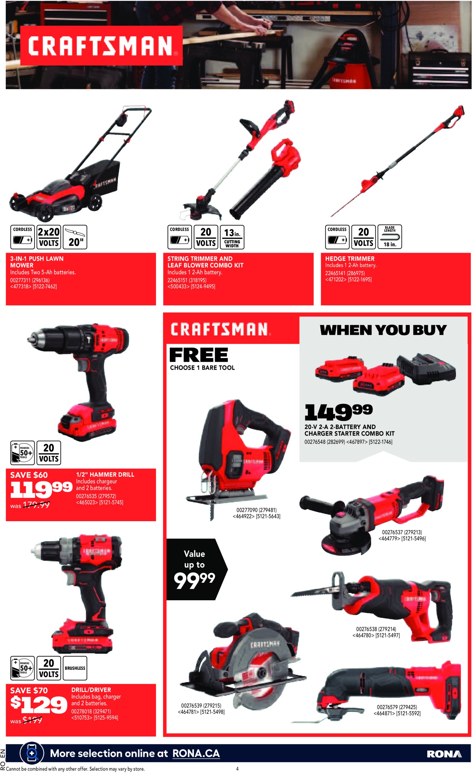 rona - Rona - Tools Catalogue flyer valid from 05-08 - 07-30 - page: 5