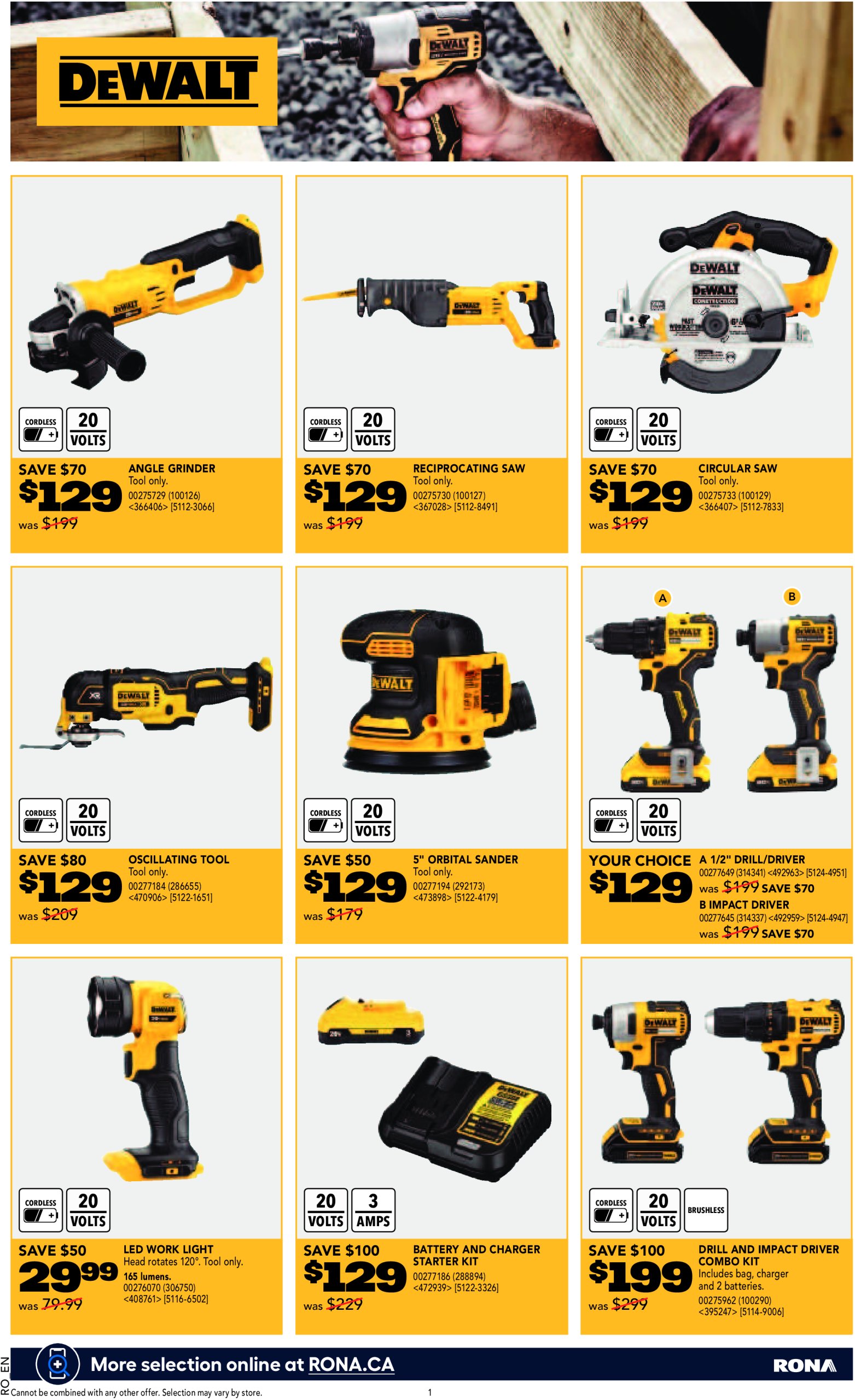 rona - Rona - Tools Catalogue flyer valid from 05-08 - 07-30 - page: 2