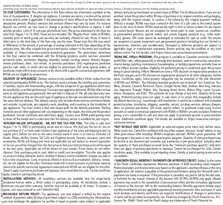 rona - Rona flyer valid from 08-07 - 08-20 - page: 19