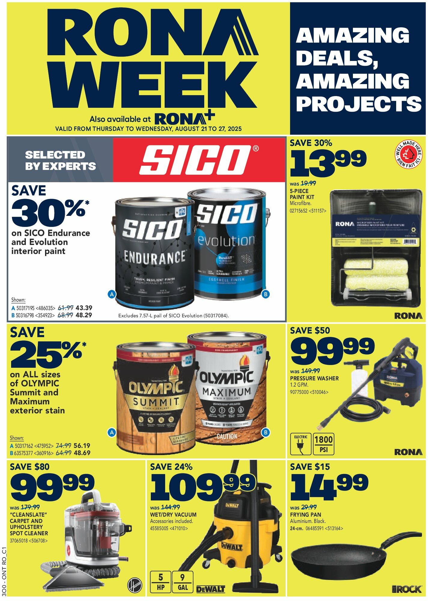 rona - Rona flyer valid from 08-21 - 08-27