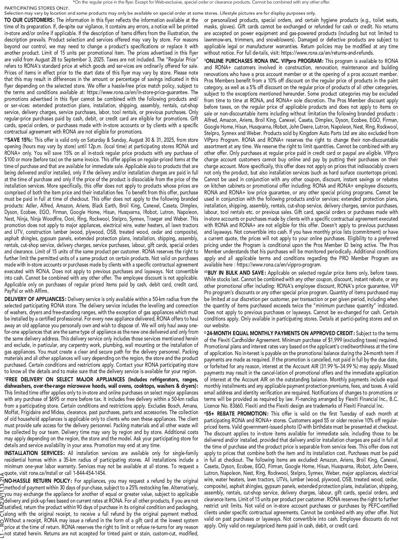 rona - Rona flyer valid from 08-28 - 09-03 - page: 20