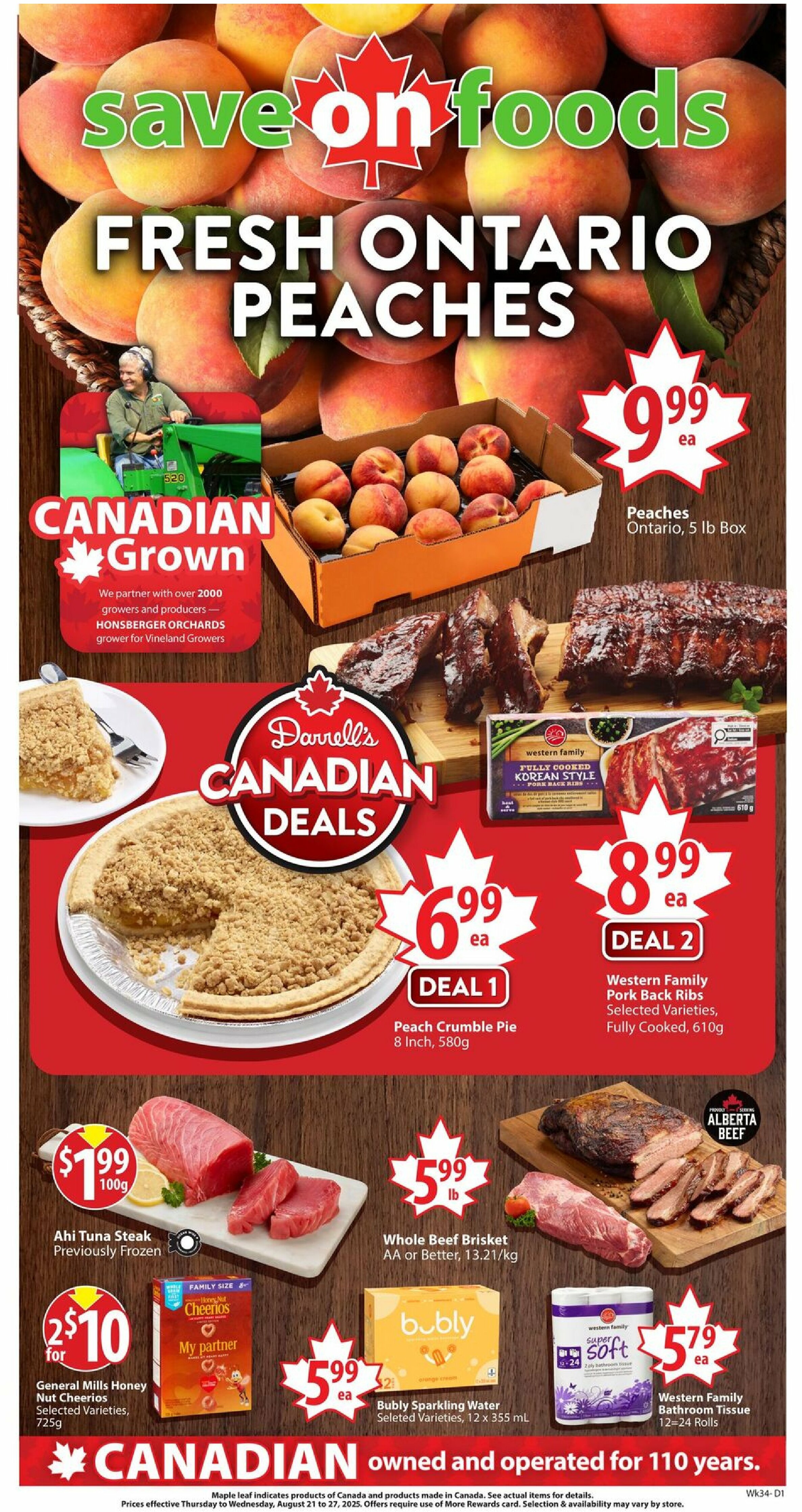 save-on-foods - Save On Foods flyer valid from 08-21 - 08-27
