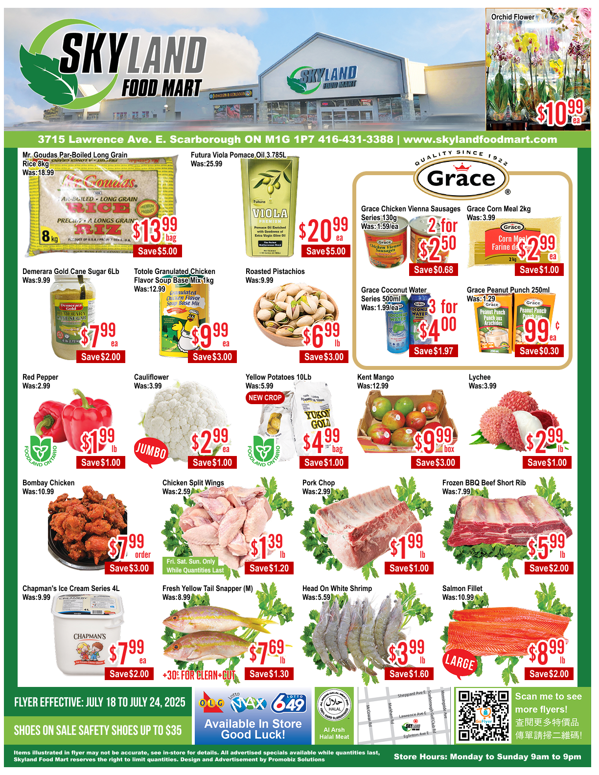 skyland-food-mart - Skyland Food Mart flyer valid from 07-18 - 07-24