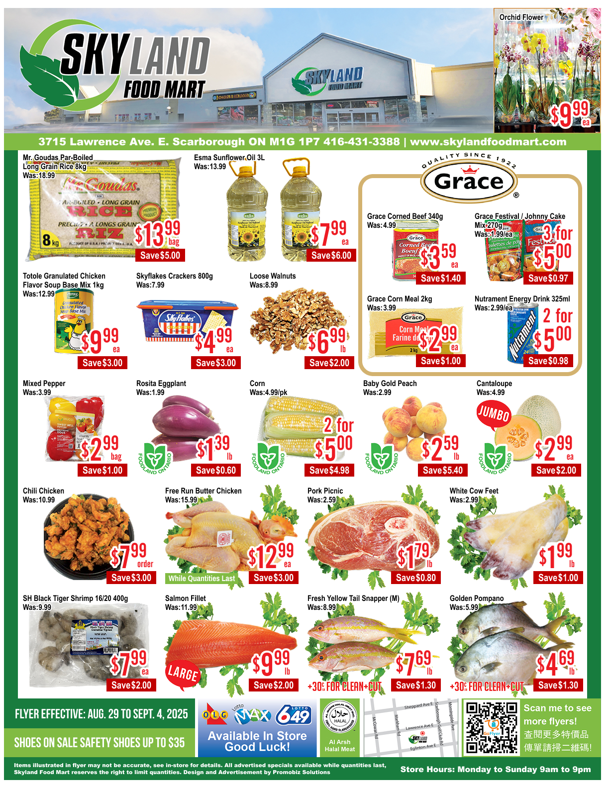 skyland-food-mart - Skyland Food Mart flyer valid from 08-29 - 09-04