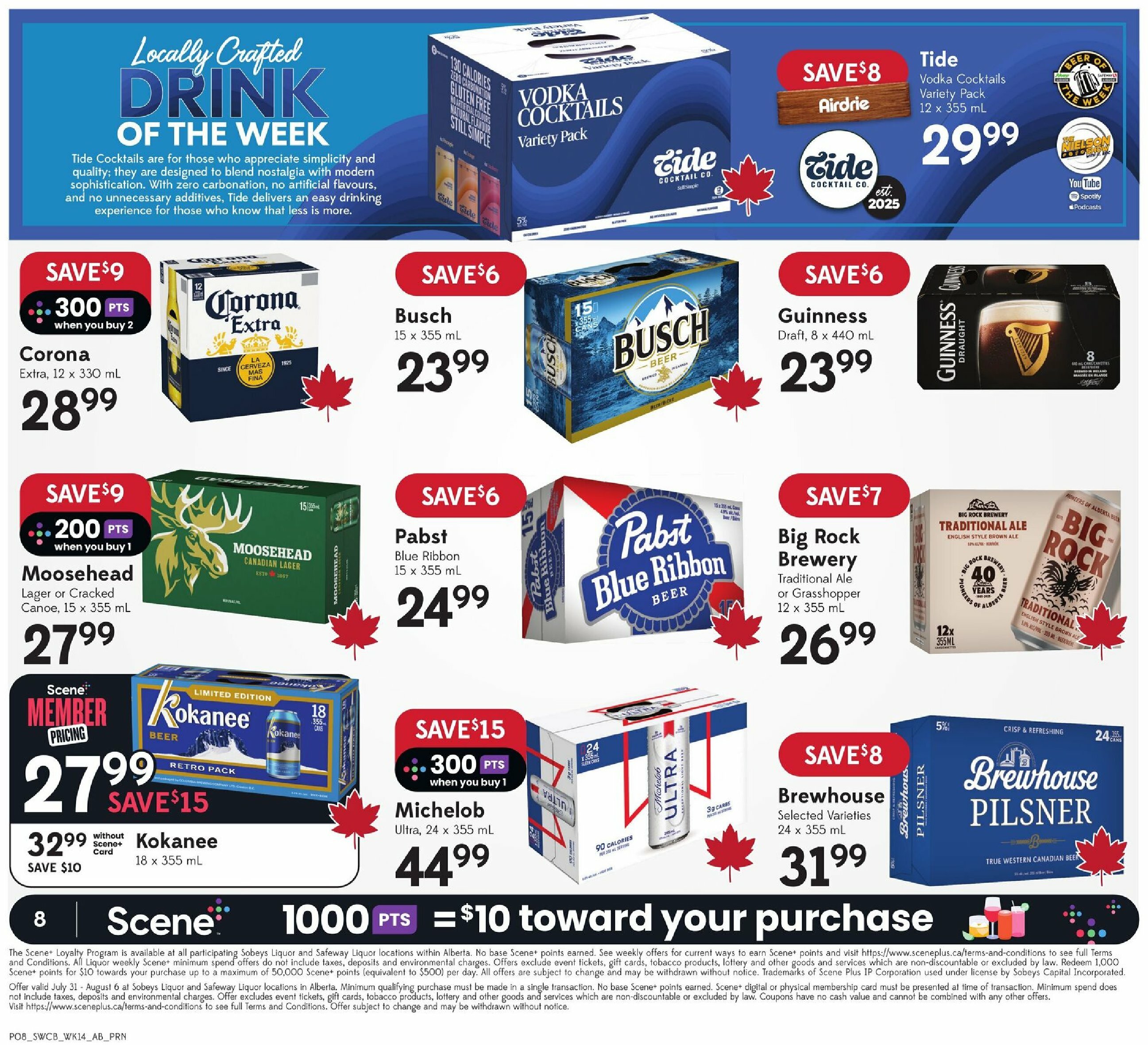 sobeys-liquor - Sobeys Liquor flyer valid from 07-31 - 08-06 - page: 9