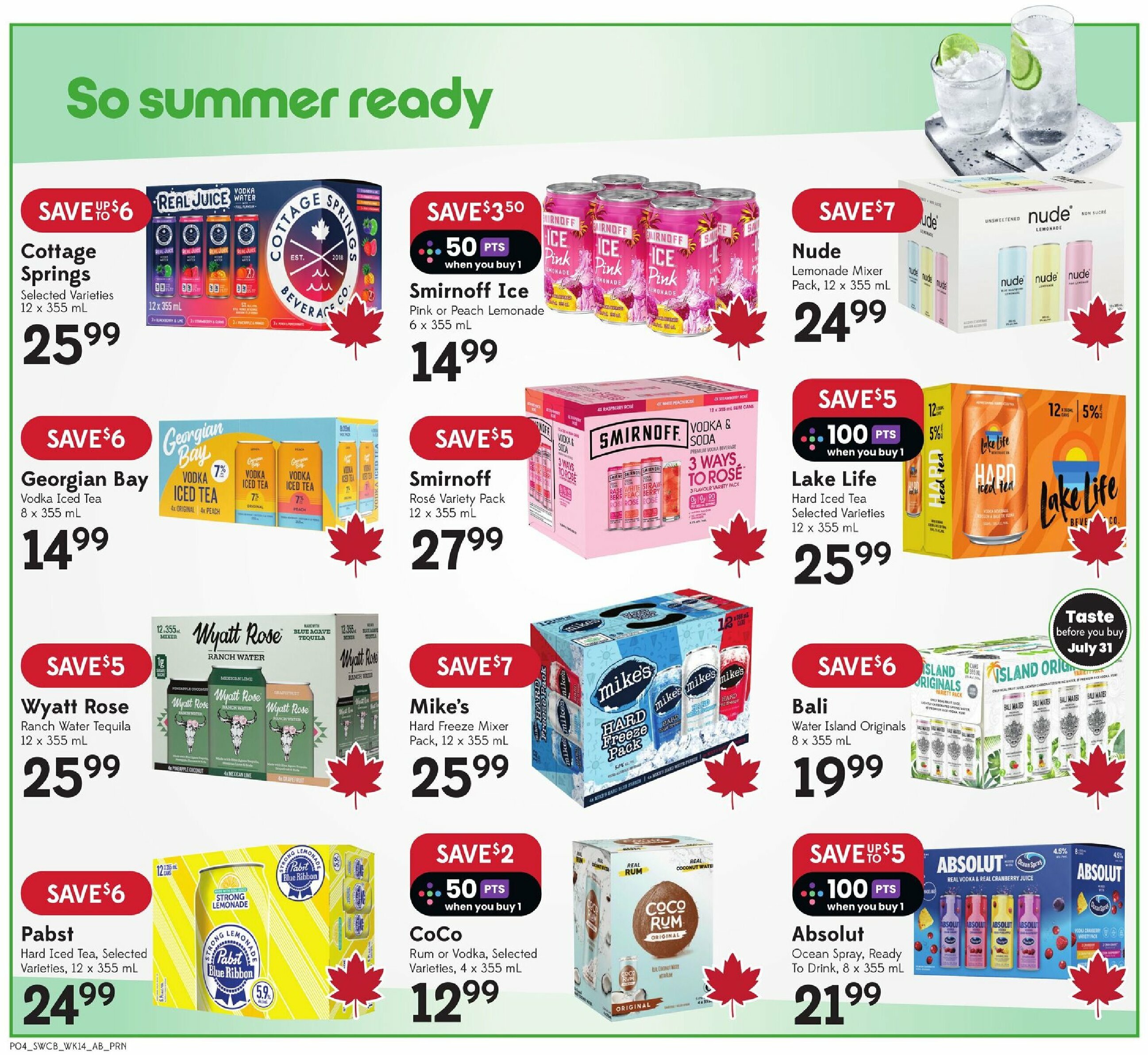 sobeys-liquor - Sobeys Liquor flyer valid from 07-31 - 08-06 - page: 5