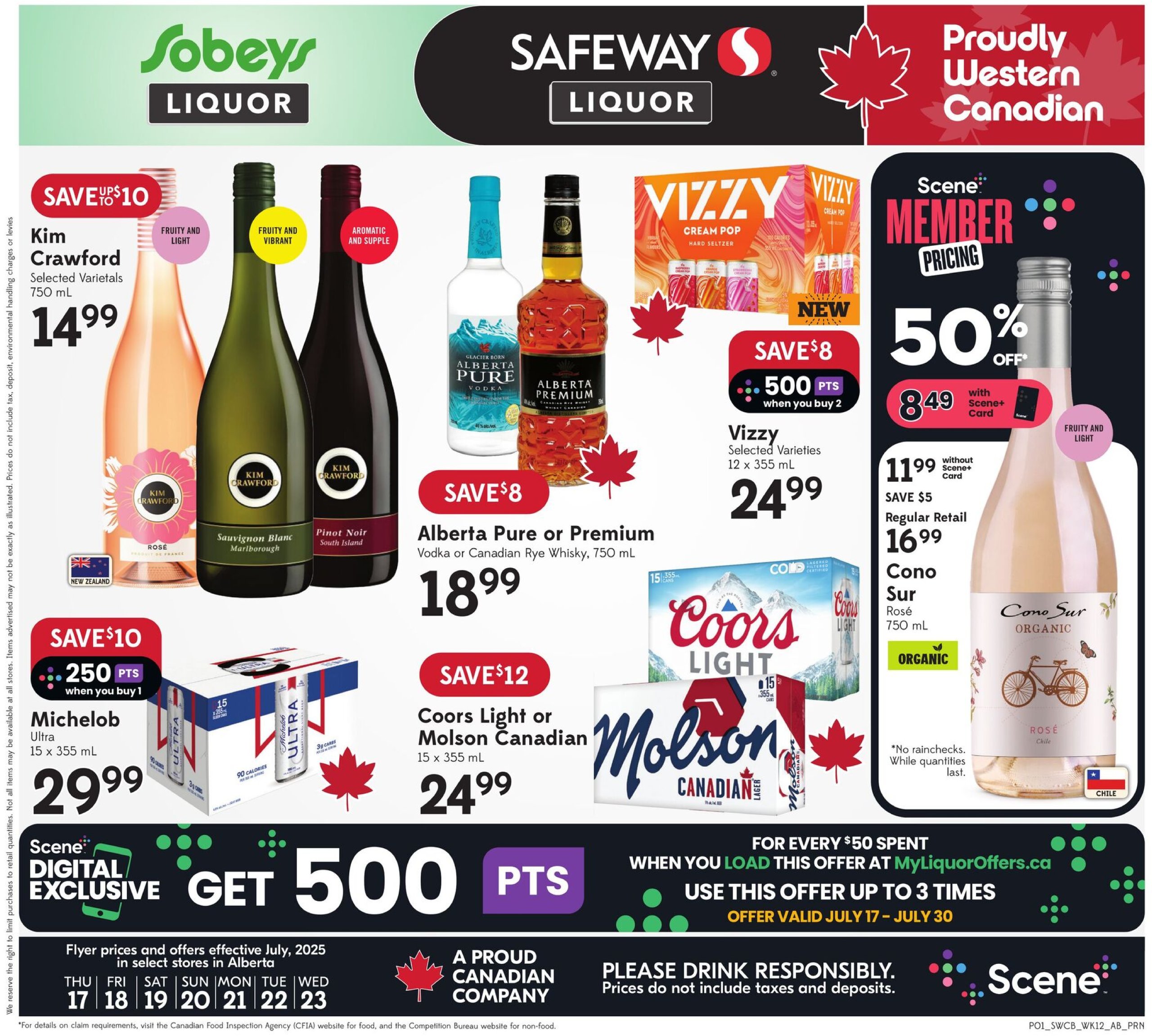 sobeys-liquor - Sobeys Liquor flyer valid from 07-17 - 07-23