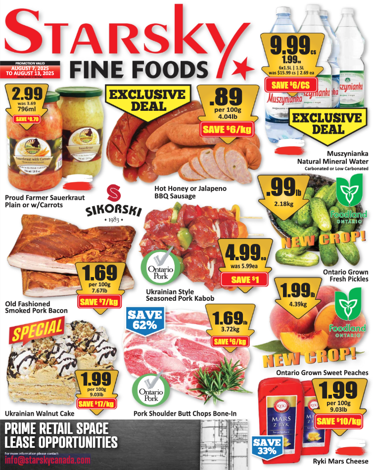 starsky - Starsky flyer valid from 08-07 - 08-13