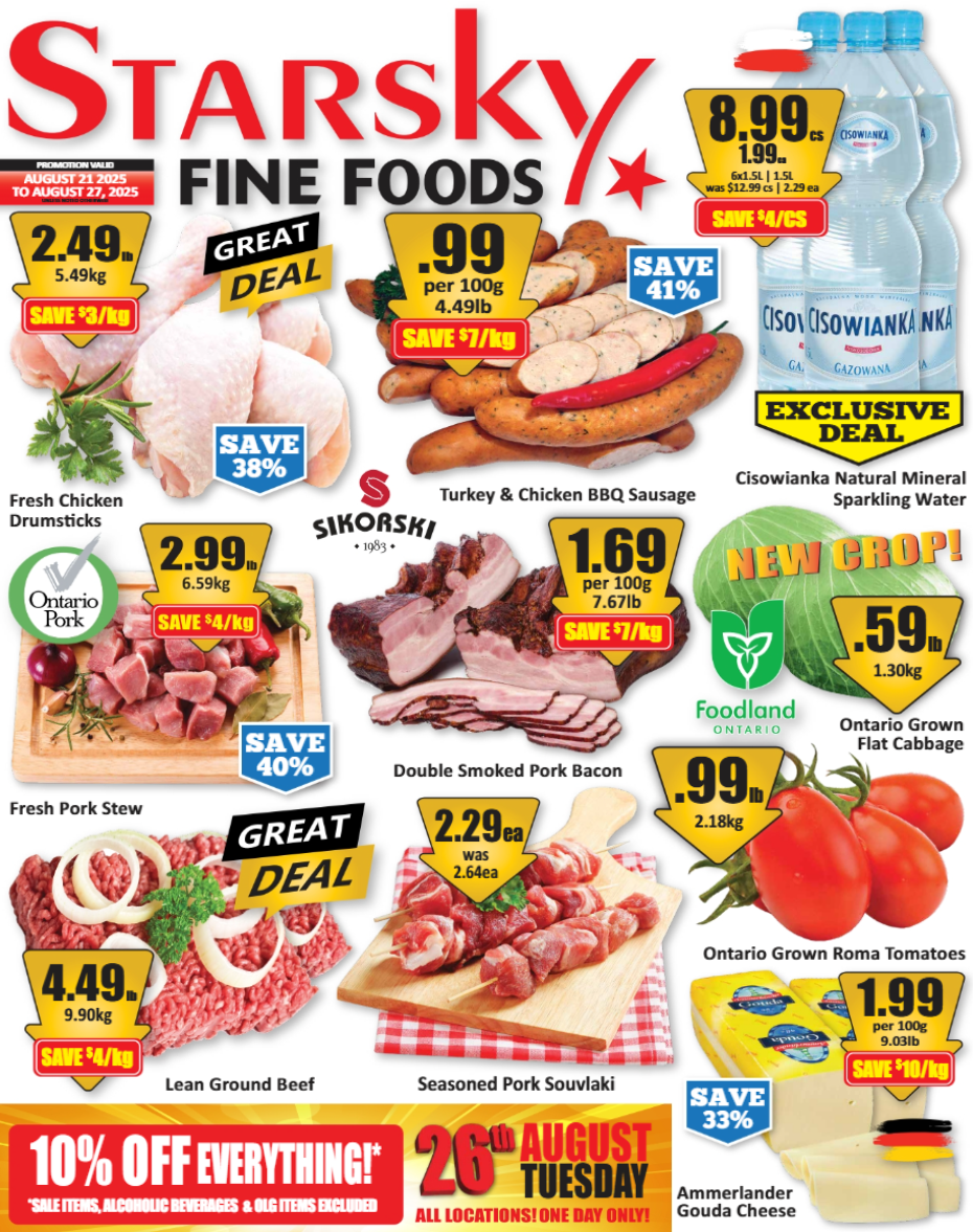 starsky - Starsky flyer valid from 08-21 - 08-27