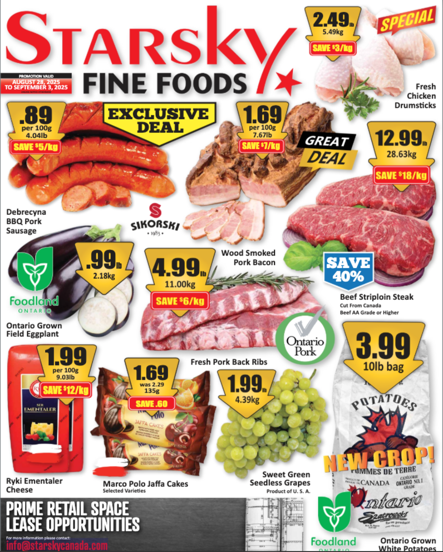 starsky - Starsky flyer valid from 08-28 - 09-03