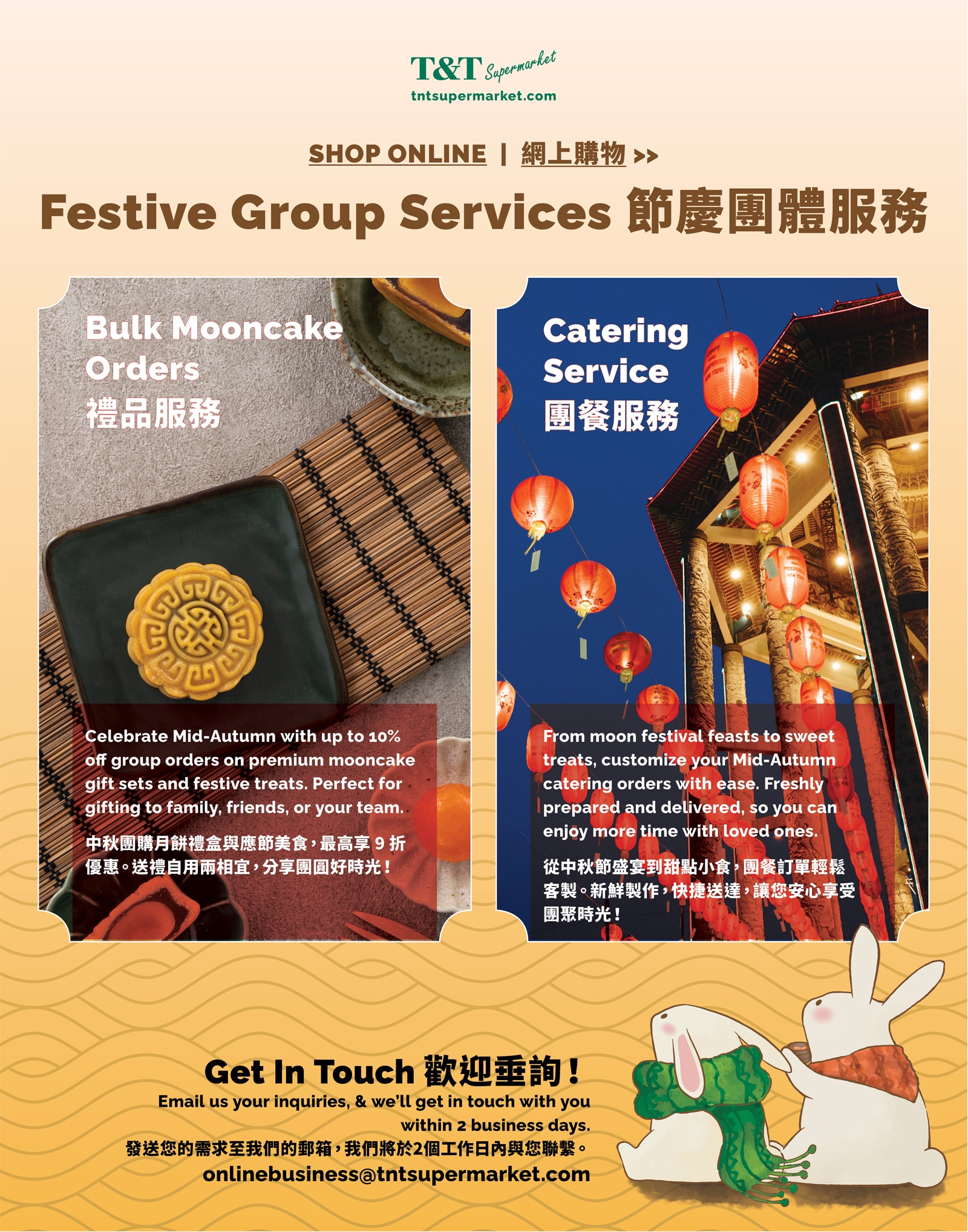 t-t - T&T - Festive Group Services flyer valid from 09-04 - 10-06