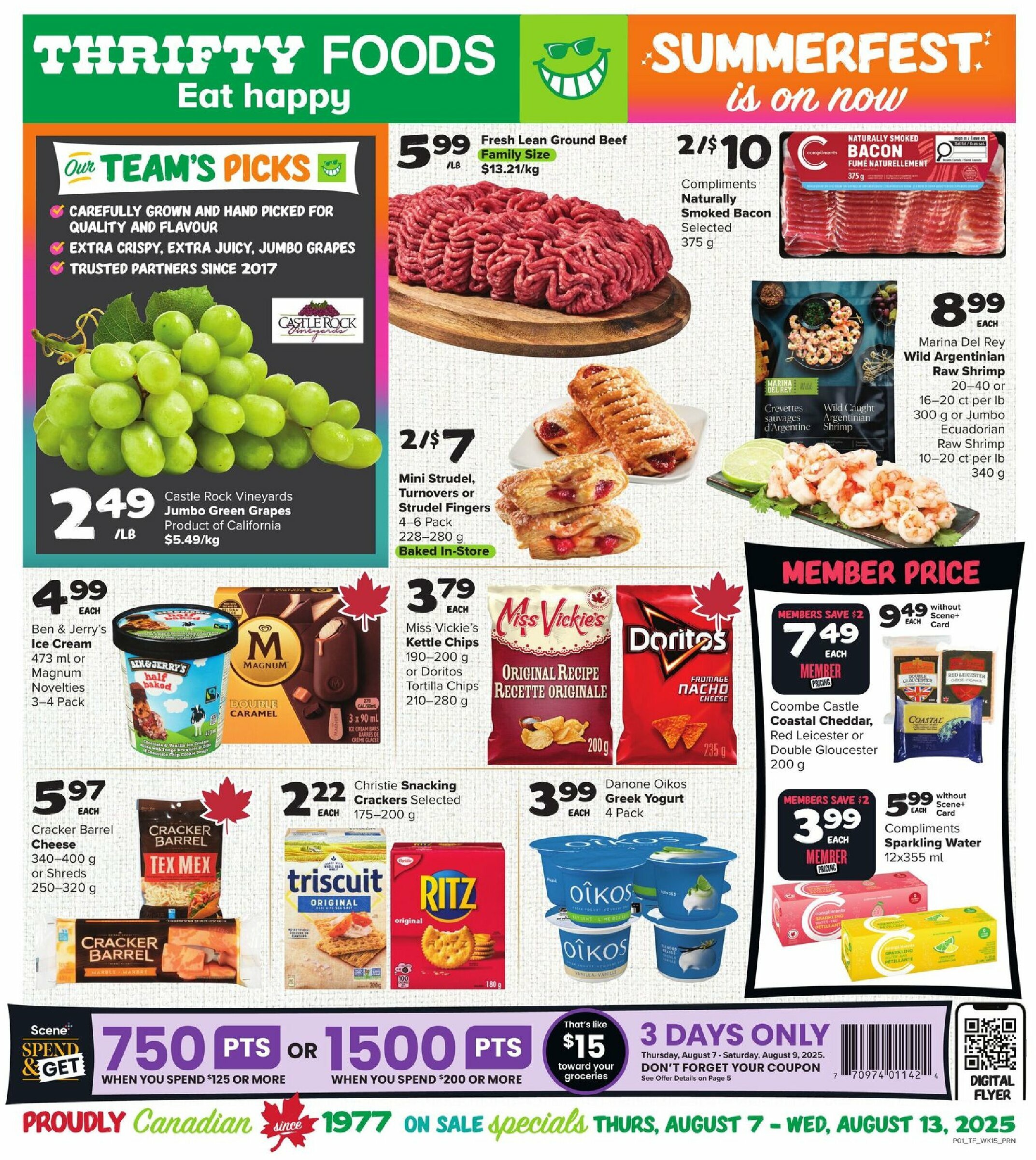 thrifty-foods - Thrifty Foods flyer valid from 08-07 - 08-13