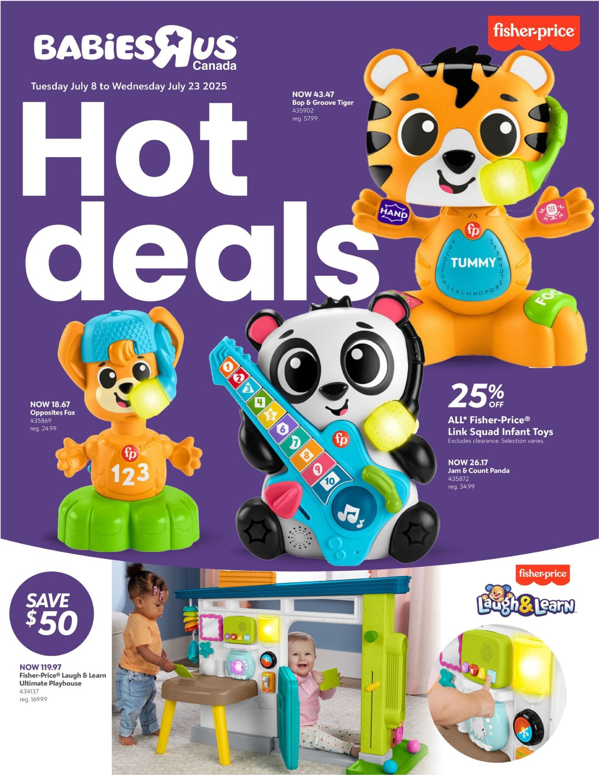toysrus - Toysrus - Babies"R"Us flyer valid from 07-08 - 07-23