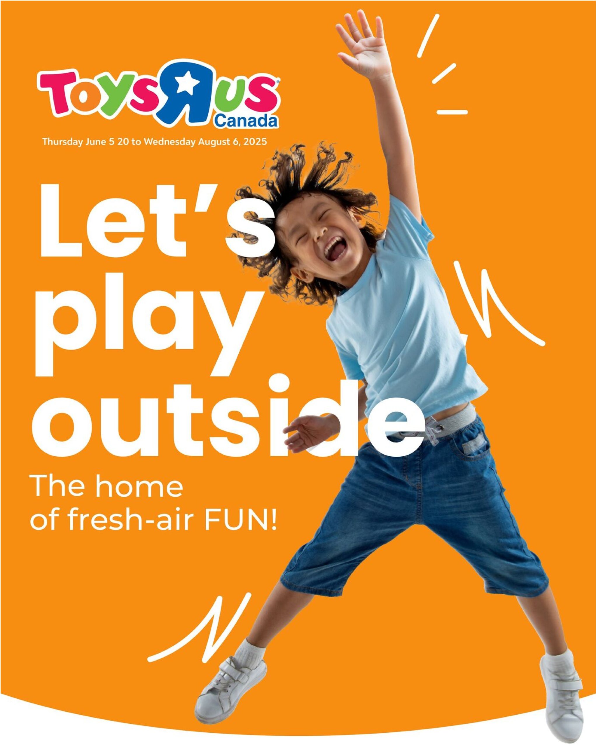 toysrus - Toysrus - Let´s play outside flyer valid from 06-05 - 08-06