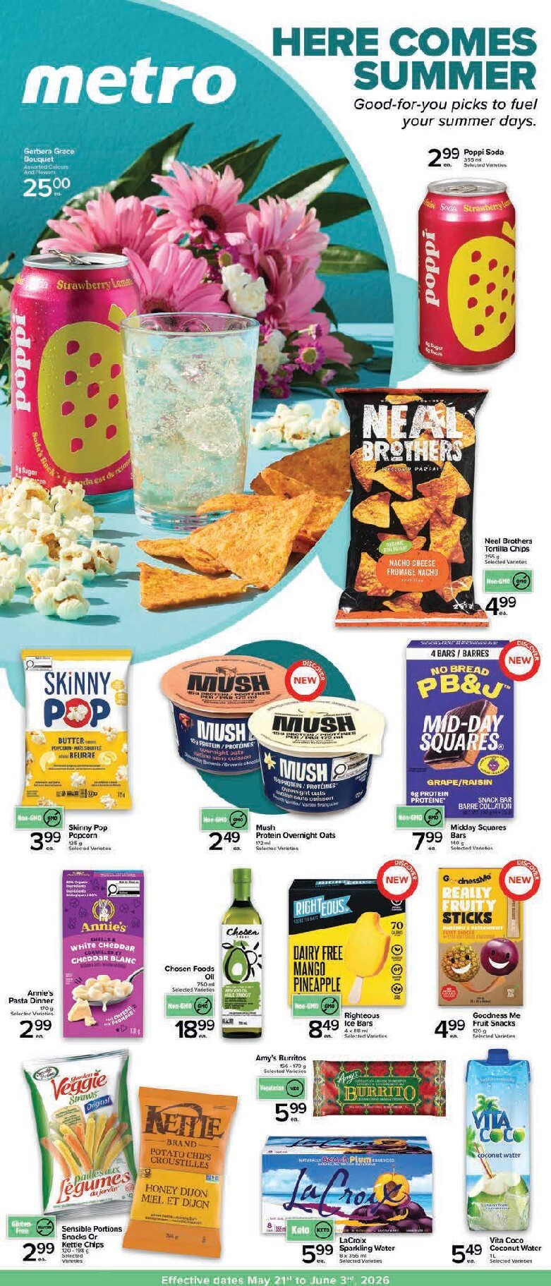 metro - Metro - Health & Wellness Flyer Valid from 2026-05-21 to 2026-06-03