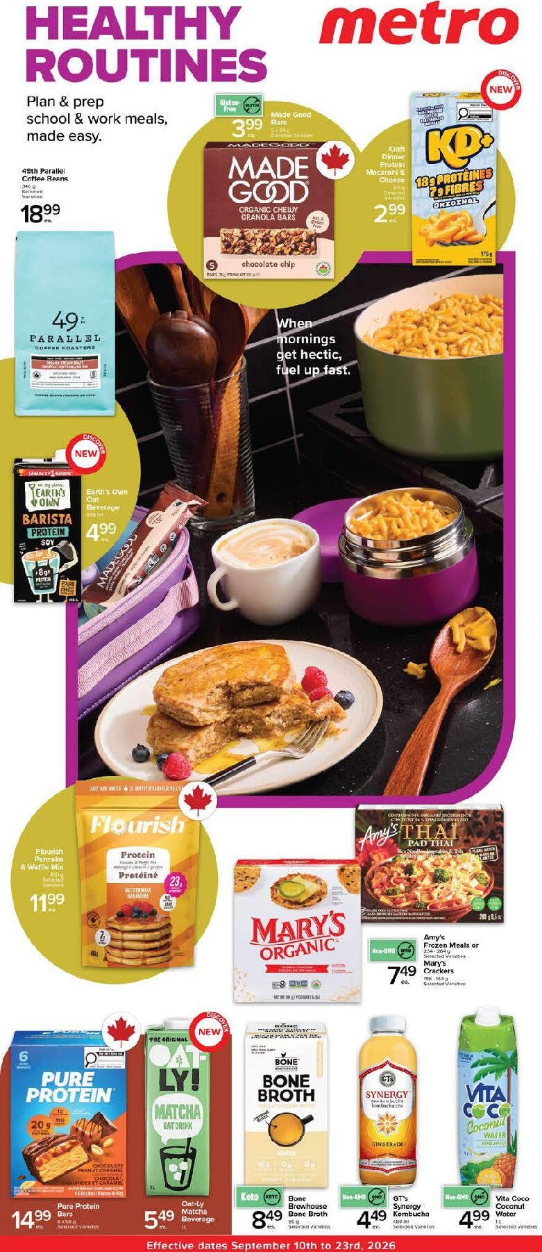 metro - New Metro - Health and Wellness Flyer for This Week – 2026-09-10 to 2026-09-23
