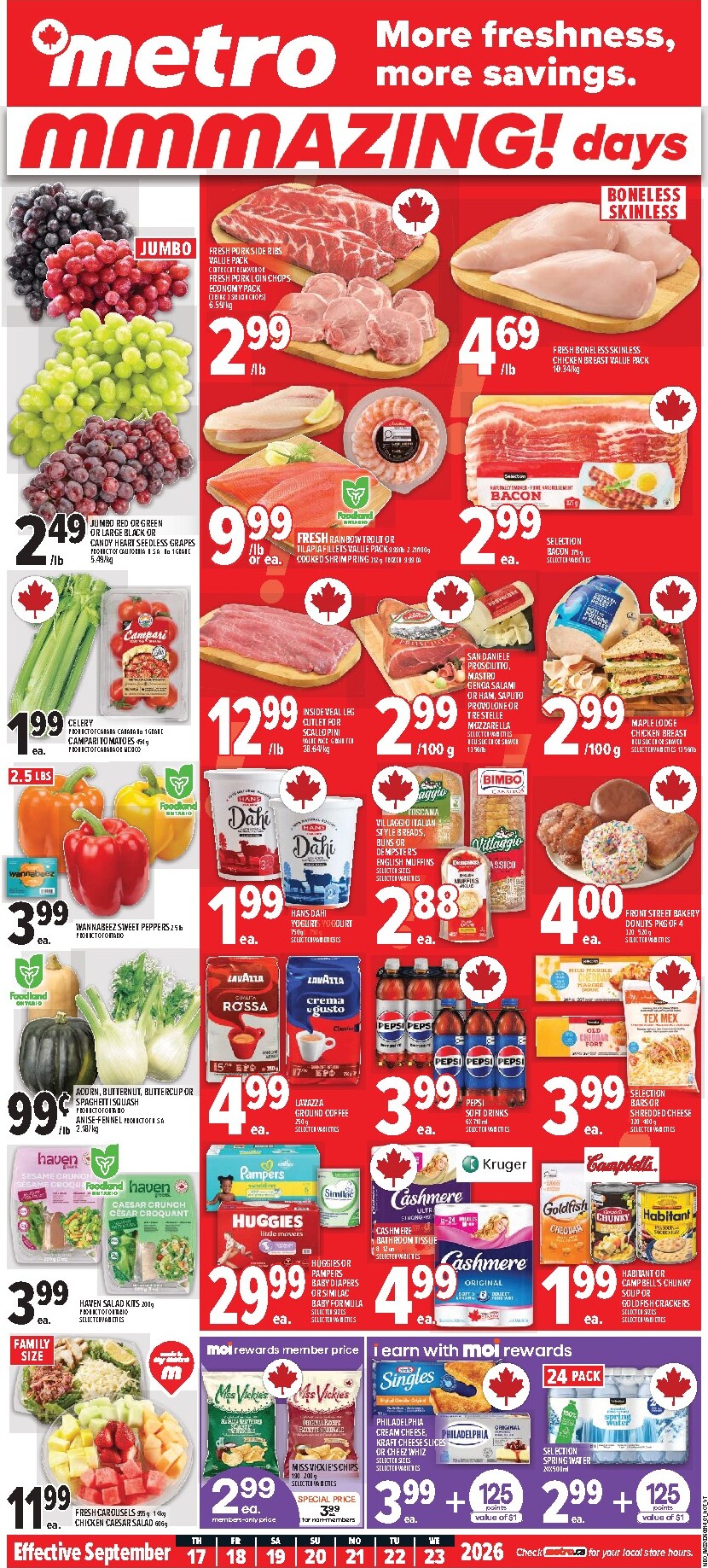 metro - Metro - Weekly Flyer Valid from 2026-09-17 to 2026-09-23