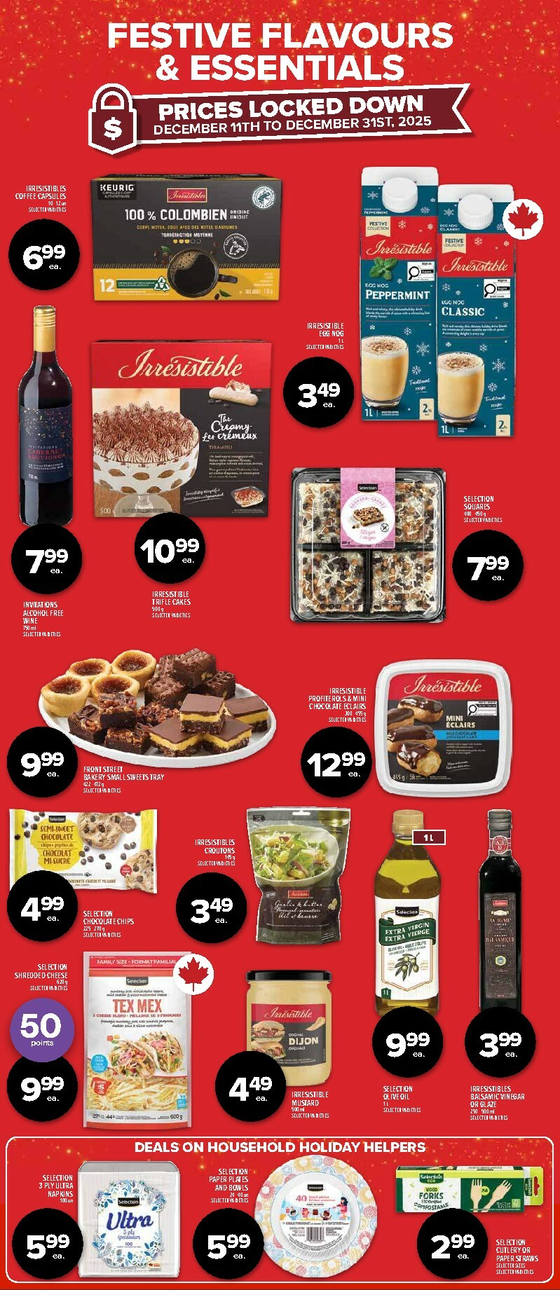 metro - Metro - Holiday Specialty Flyer Flyer Valid From 12-11 to 12-31 - page: 3