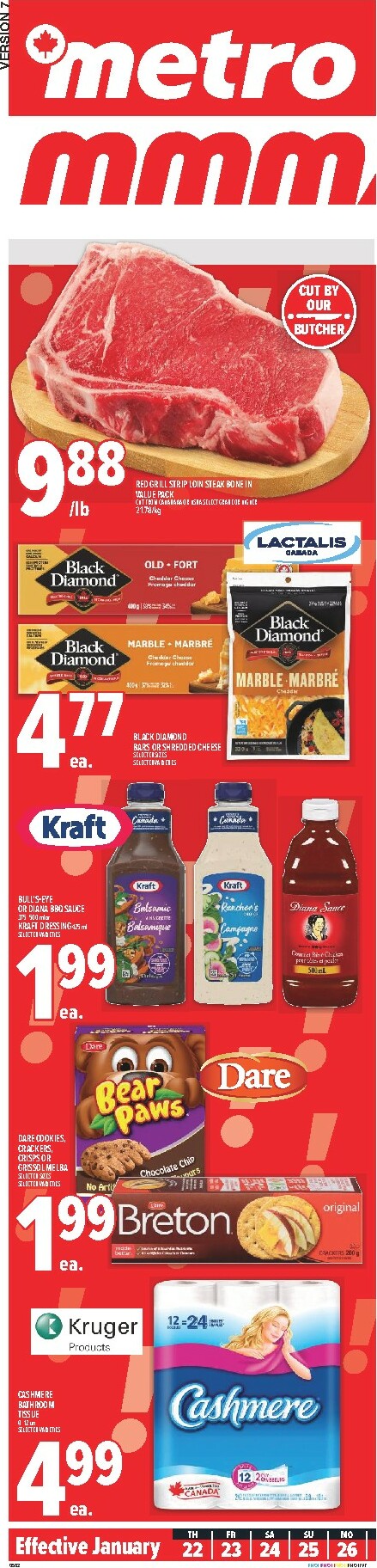 metro - Metro Flyer Valid From 01-22 to 01-28