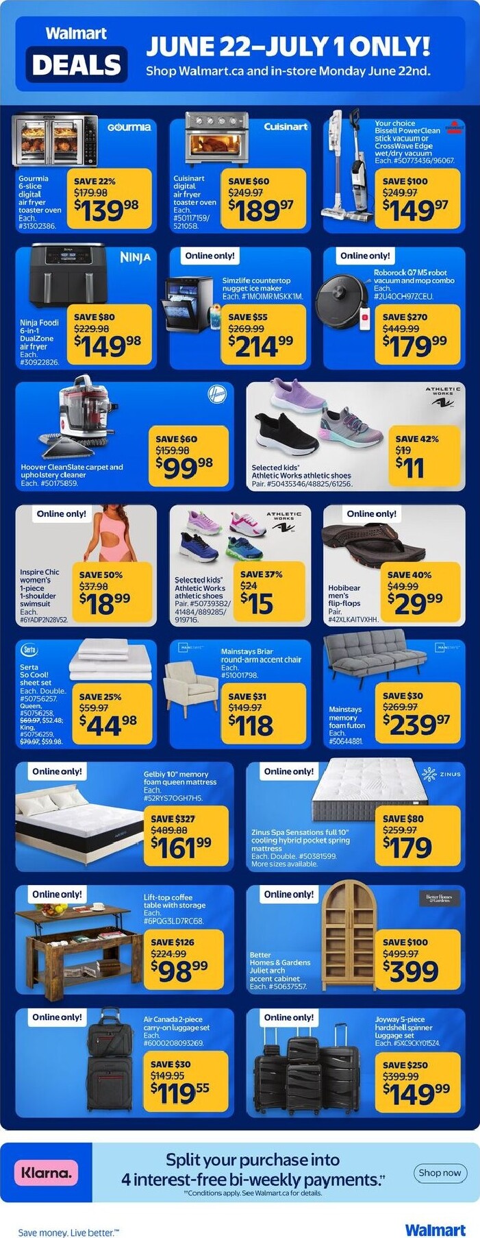 walmart - Walmart - Deals Flyer Valid from 2026-06-22 to 2026-07-01 - page: 5