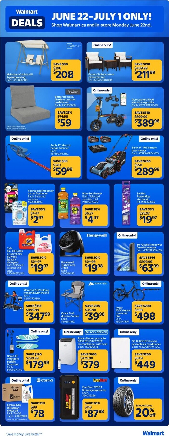 walmart - Walmart - Deals Flyer Valid from 2026-06-22 to 2026-07-01 - page: 6